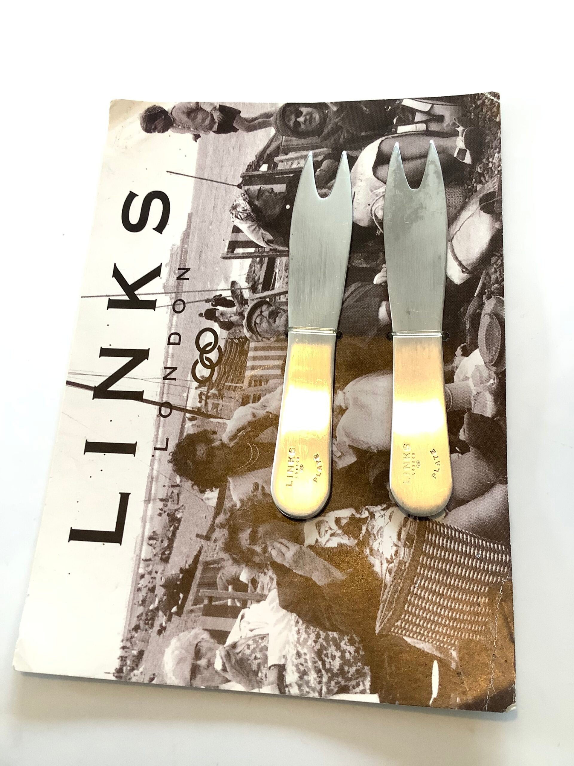 Links of London Silver Fish Chip Forks