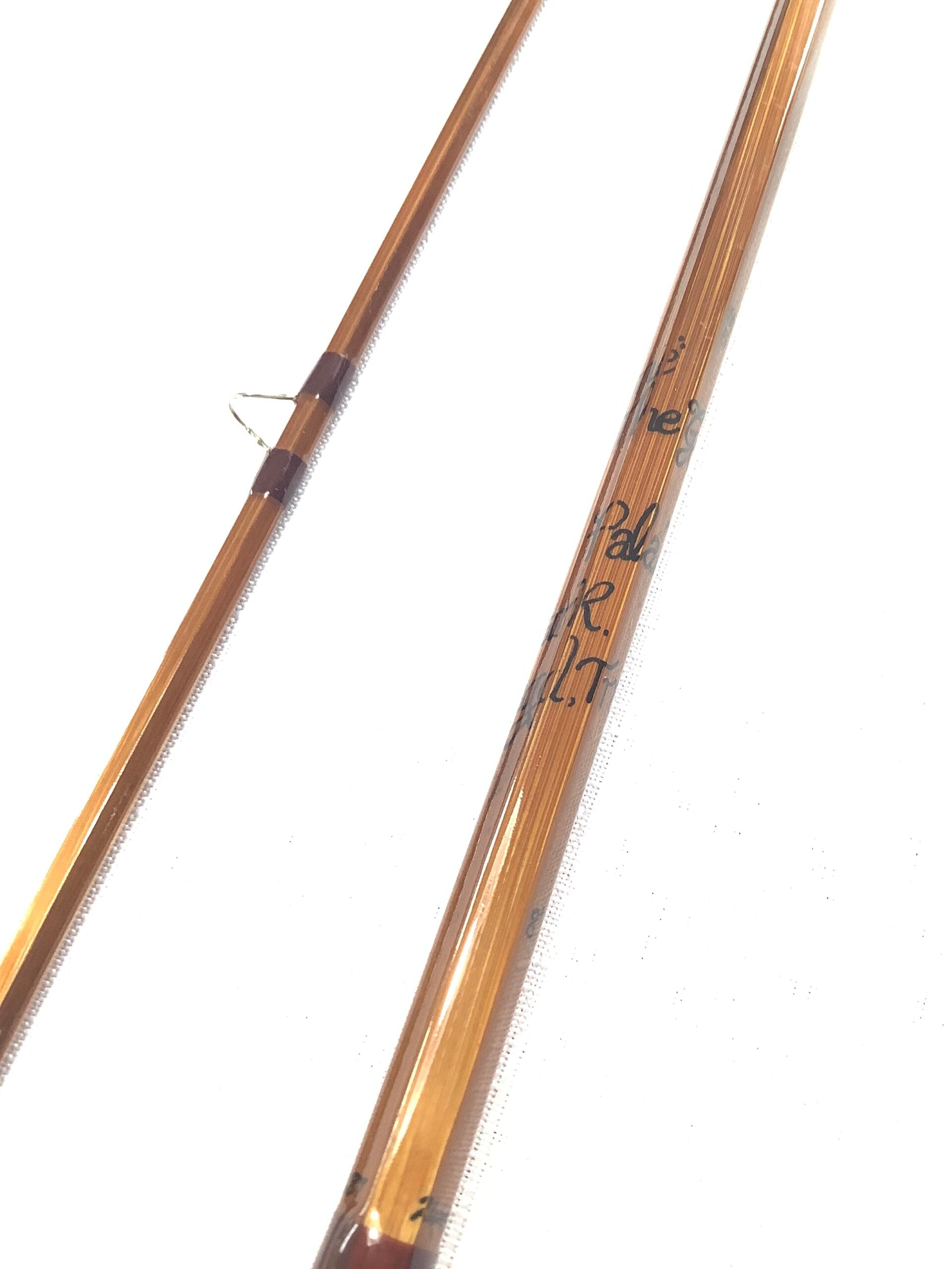 Rare HARDY BROS “ THE GLADSTONE” Hand Built Cane 8ft Fly Rod
