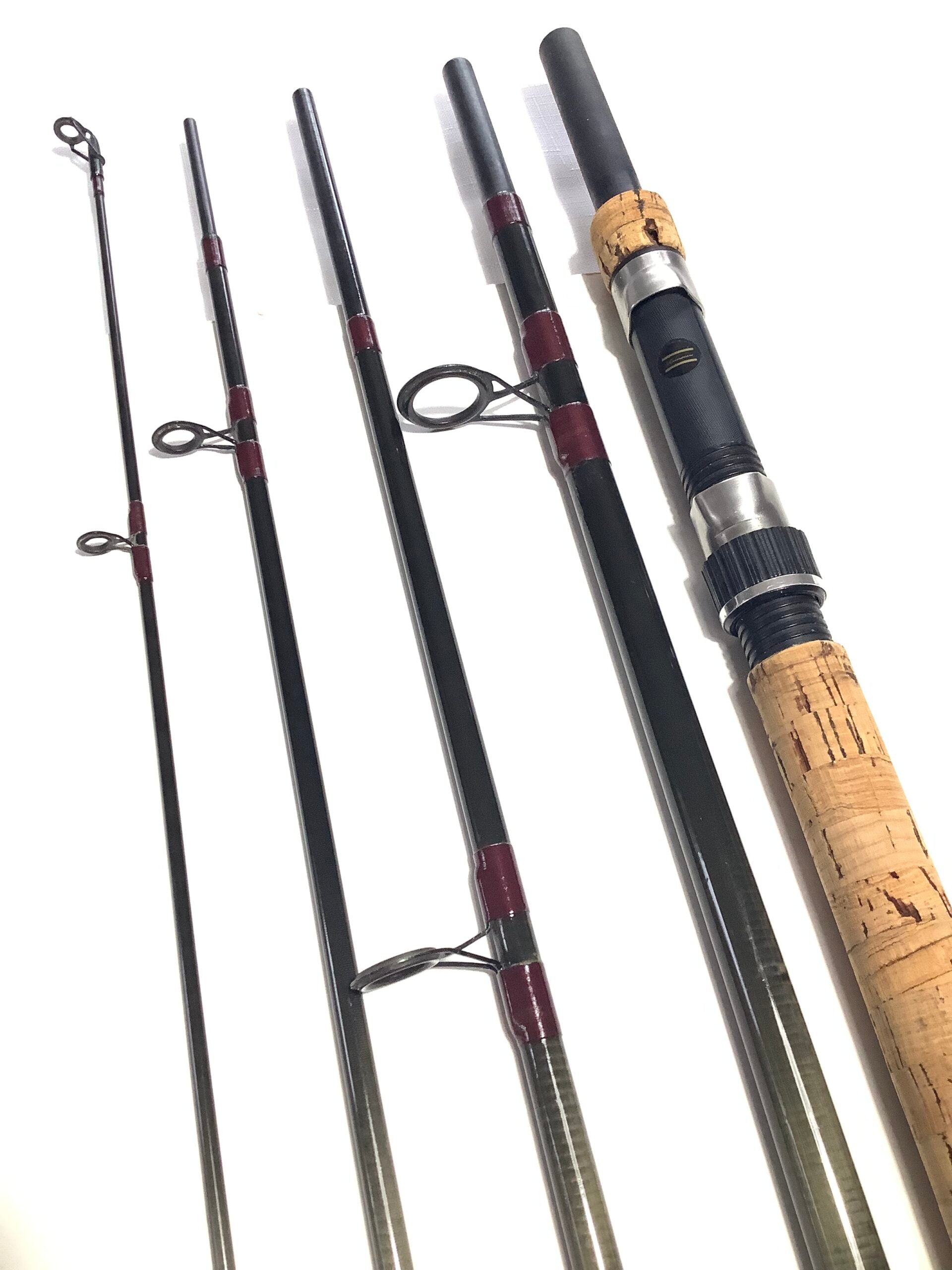Rare TONY CROFT of Christchurch Bespoke Built 5 piece Travel Barbel Rod