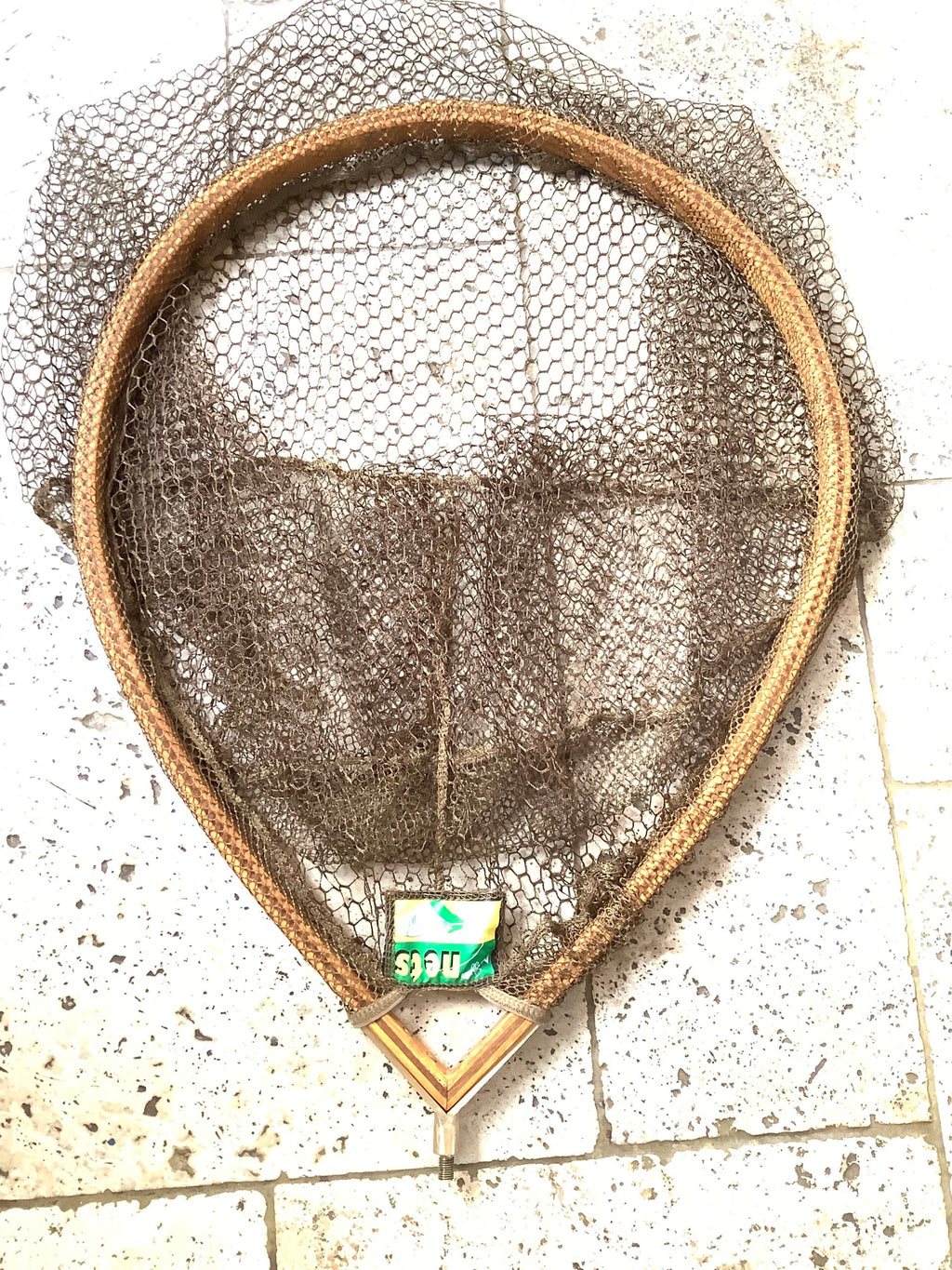Dave Pearce Hand Built Landing Net Head with Pole
