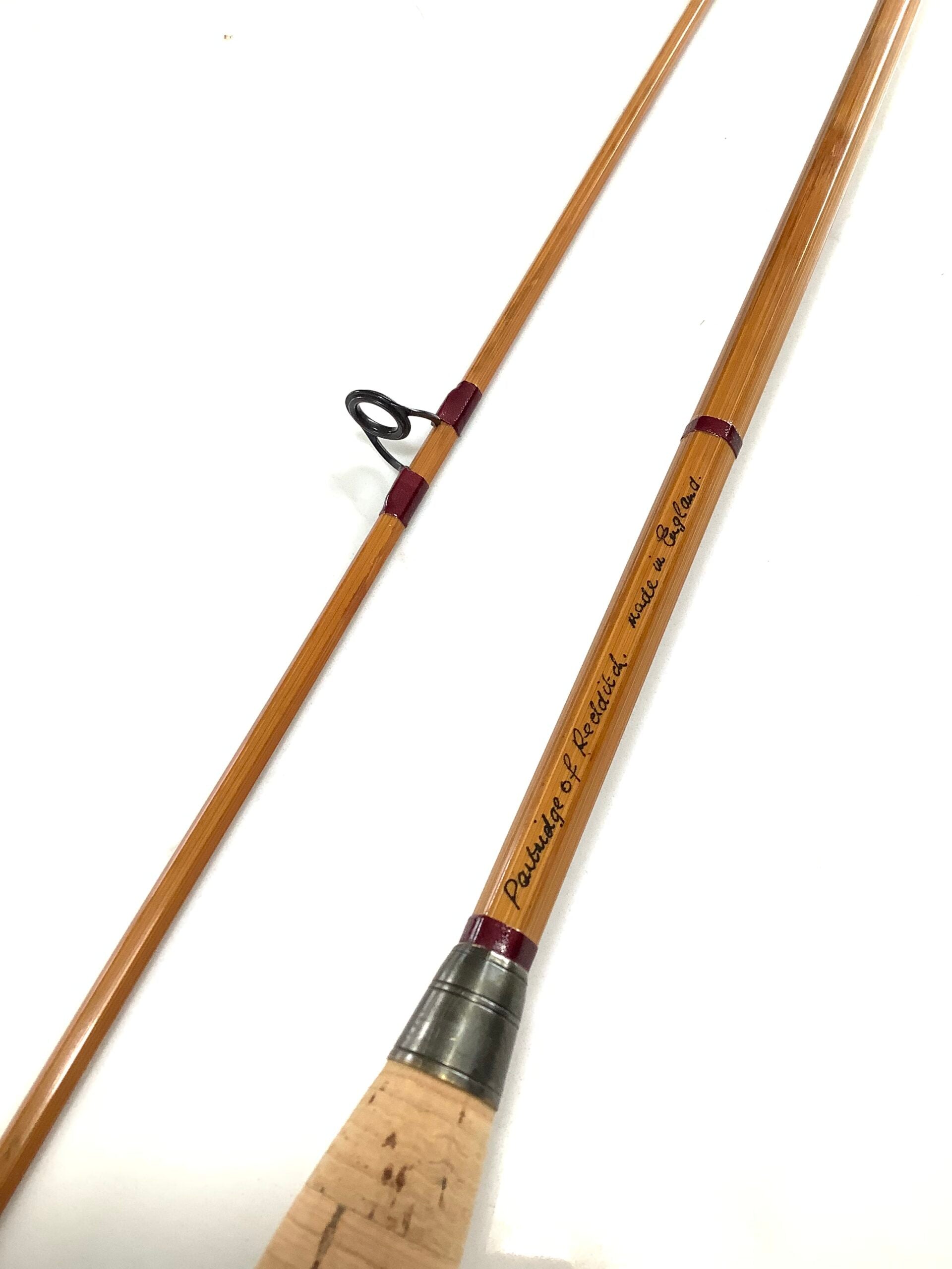 Scarce PARTRIDGE Built Cane 7 1/2 ft  casting rod