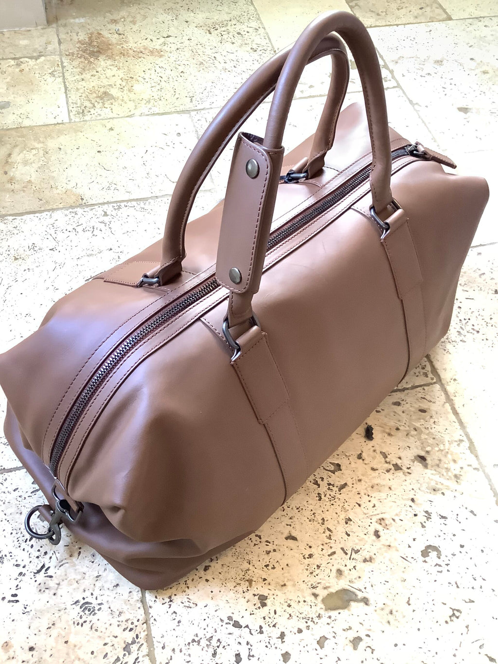 Brand New Land Rover Leather Hold-all