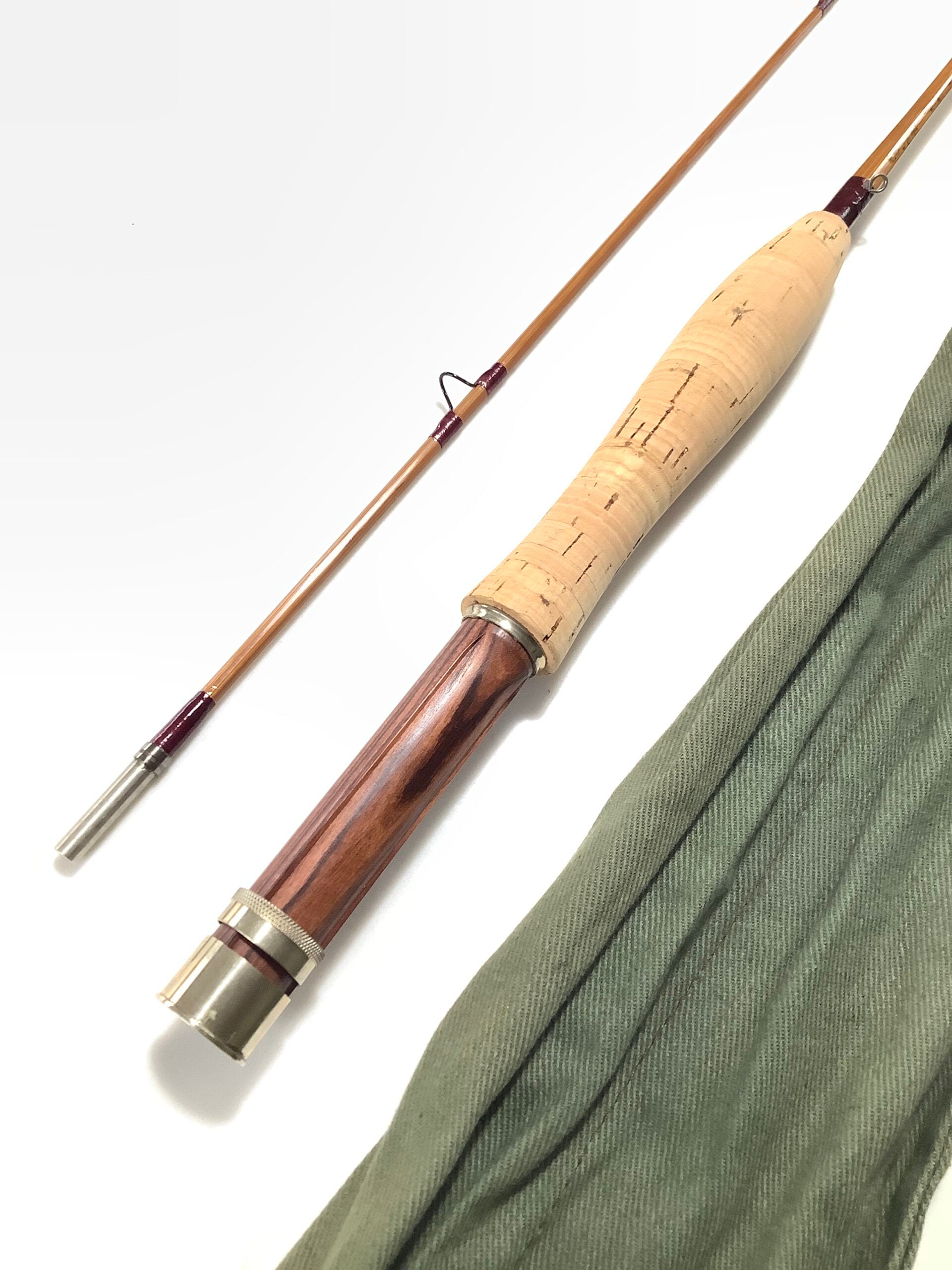 Rare BUILT Cane 5ft 6” Fly rod by PARTRIDGE ENGLAND “ The Cumberland” – Antique & Vintage Fishing Tackle