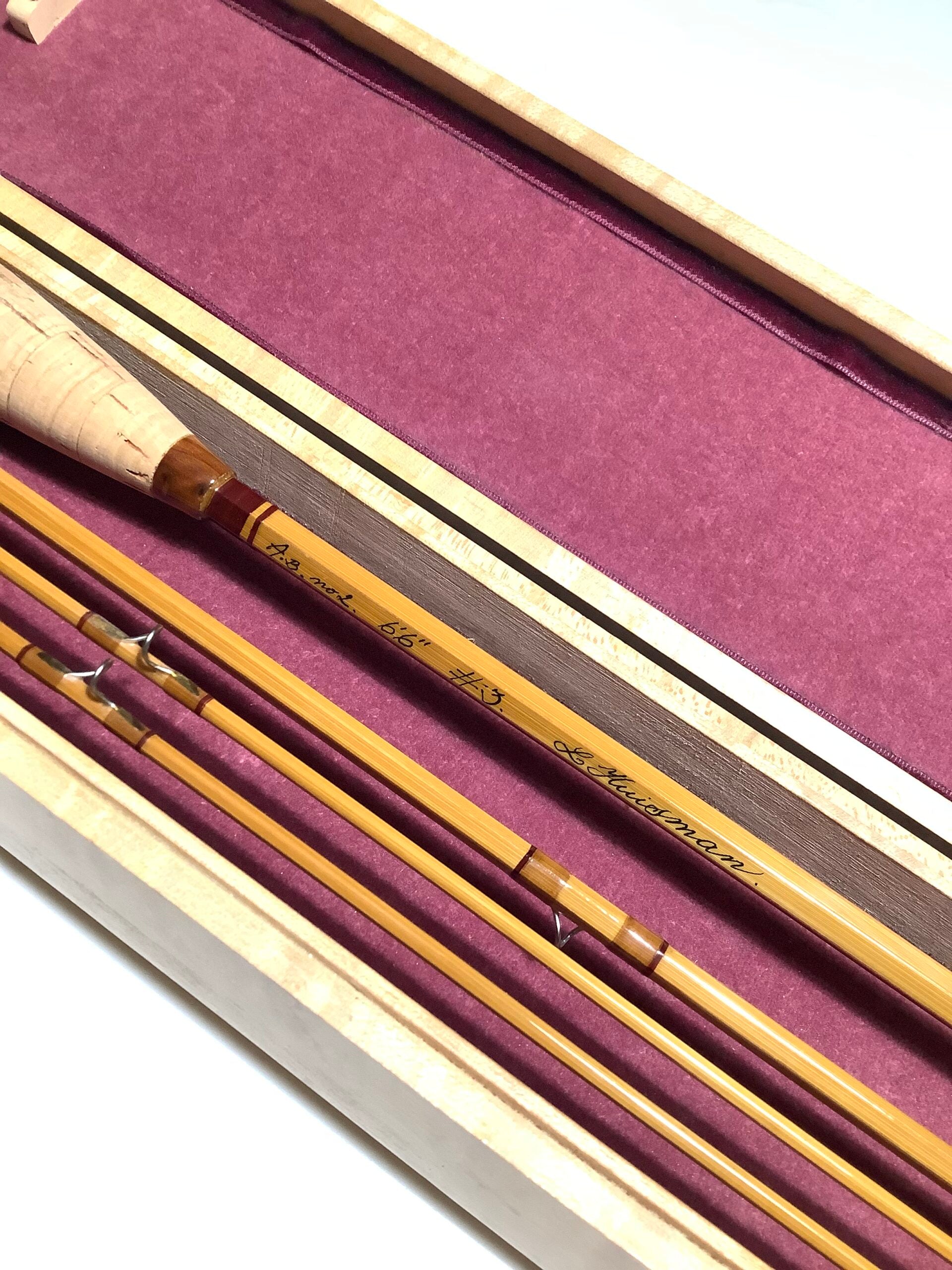 Leen Huisman L.H.Design Presentation Built Cane 6ft 6” Fly Rod