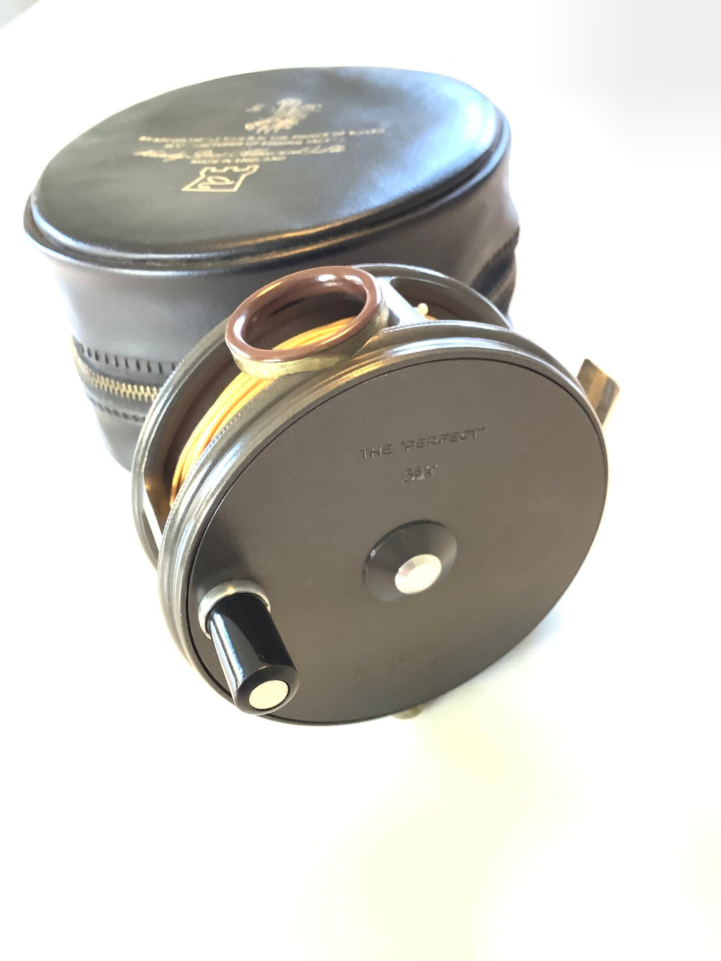 Rare HARDY Bros LEFT Hand PERFECT 3 5/8” Fly Reel