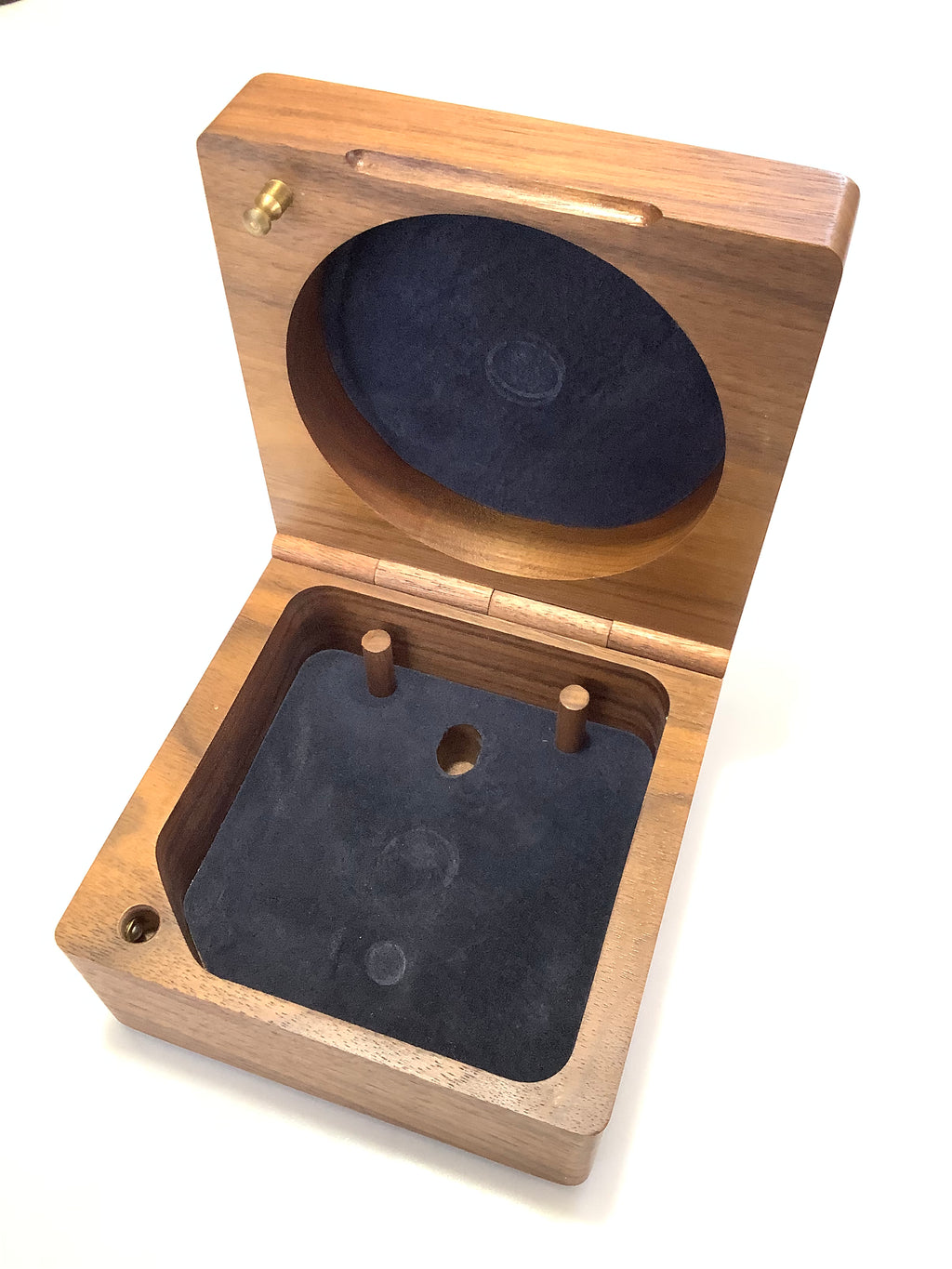 New Hardy Bros Walnut Presentation Reel Box
