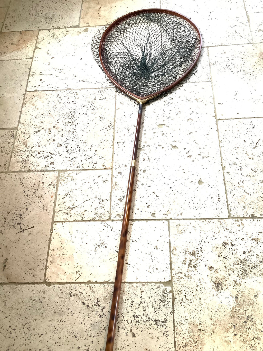 Very Rare Mr Crabtree Large Landing net by Master Craftsman LESZEK DELAG