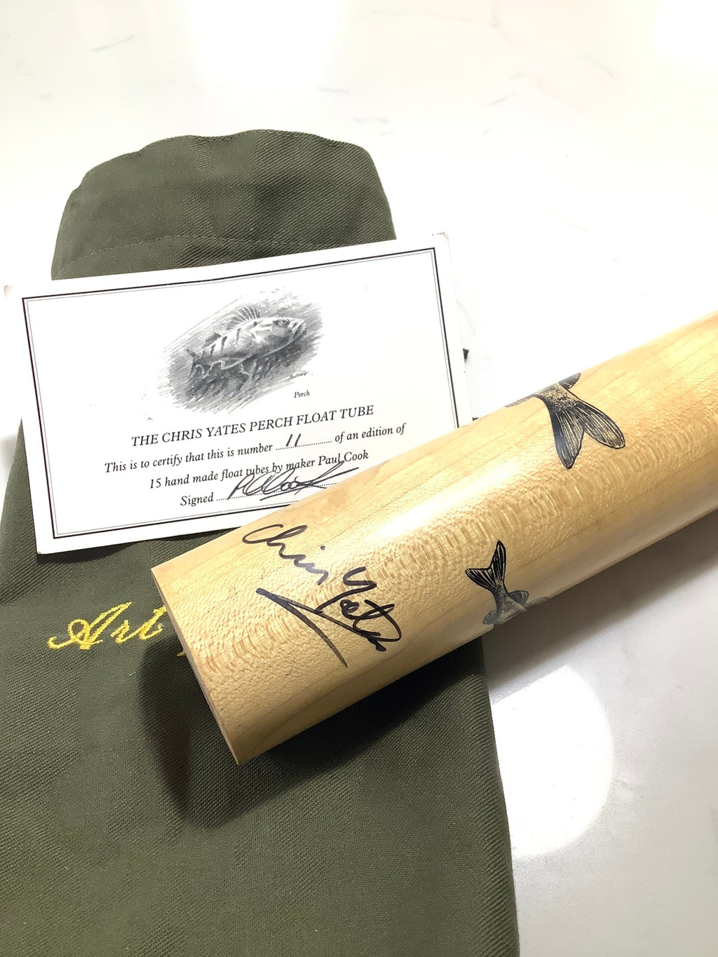 Rare THE CHRIS YATES PERCH FLOAT TUBE Limited Edition of only 15