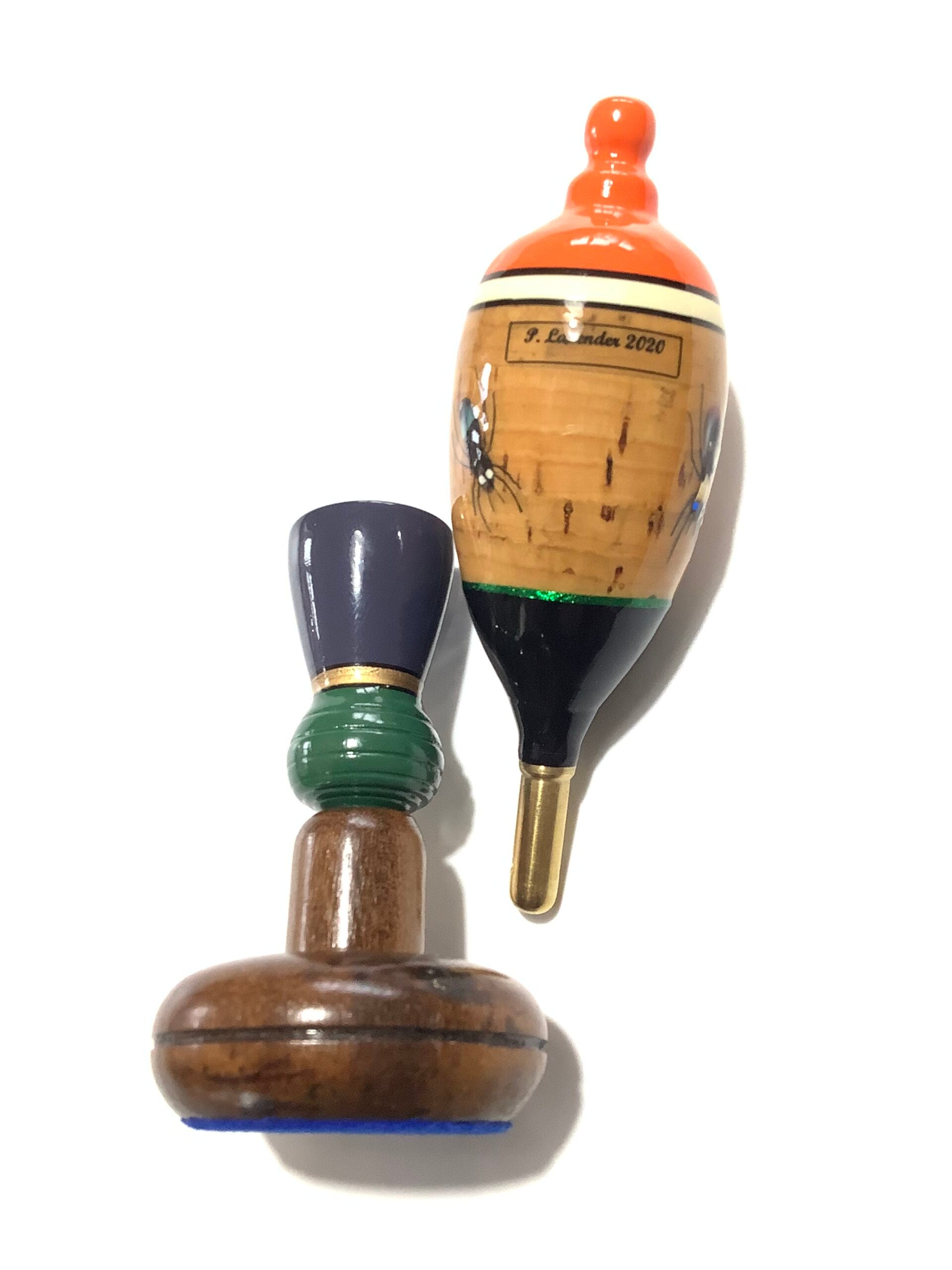 Rare PAUL LAVENDER PIKE TROPHY DESK TOP FLOAT