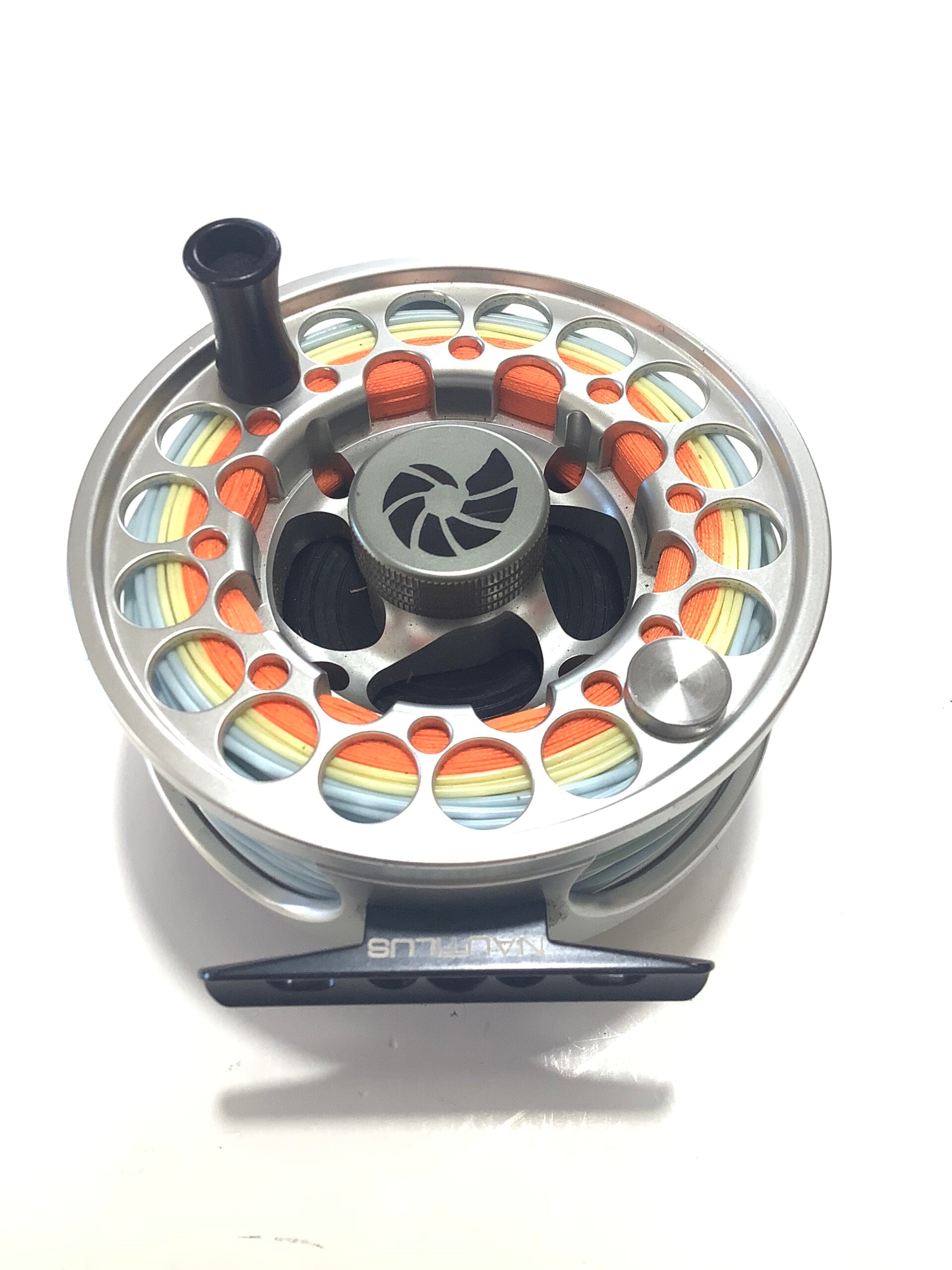 NAUTILUS #8/9 FLY REEL WITH NEW LINE BACKING