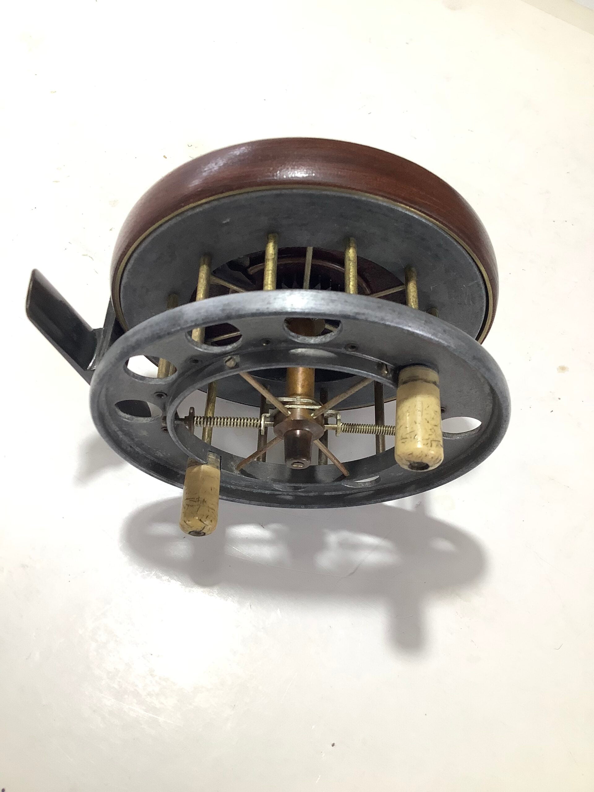 Very Scarce Antique ALLCOCK “ Improved Coxon Aerial “ Centrepin