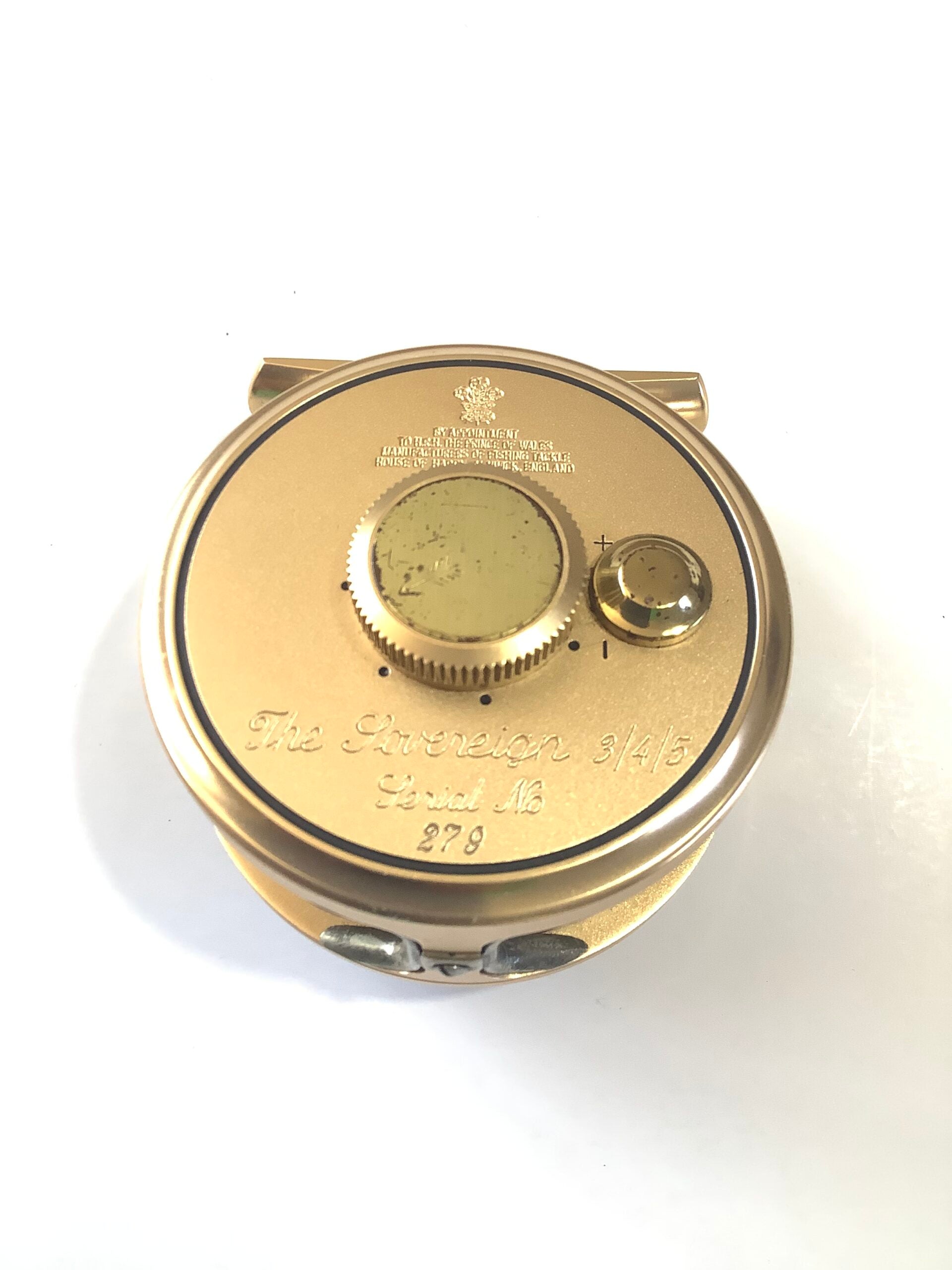 HARDY BROS GOLD SOVEREIGN LTD EDITION 3/4/5# FLY REEL