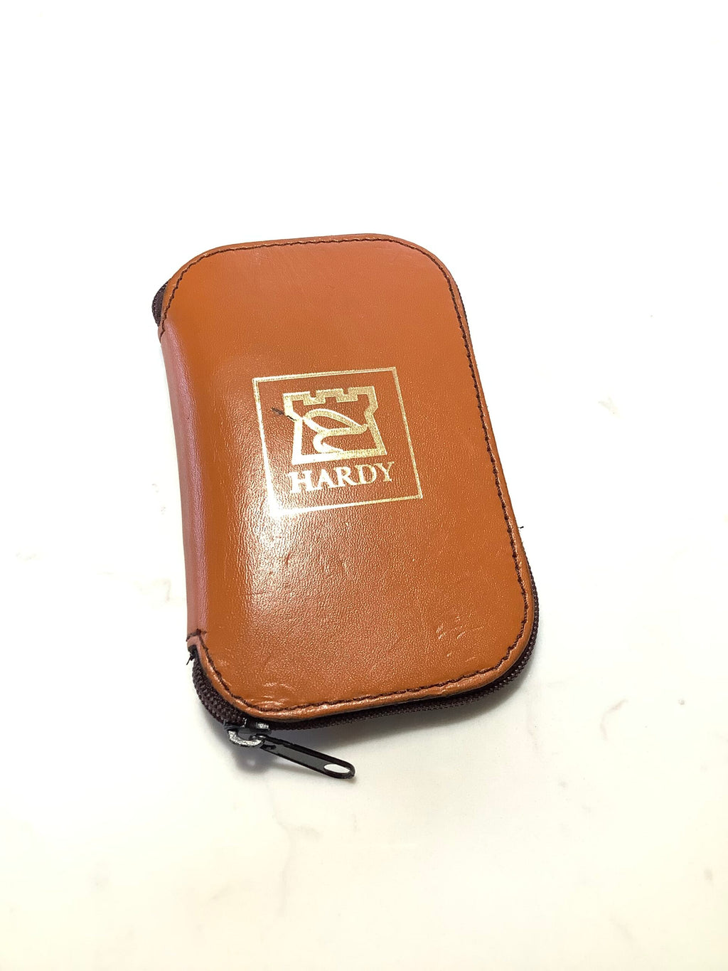 House of Hardy leather Fly Wallet with a good selection of Flies