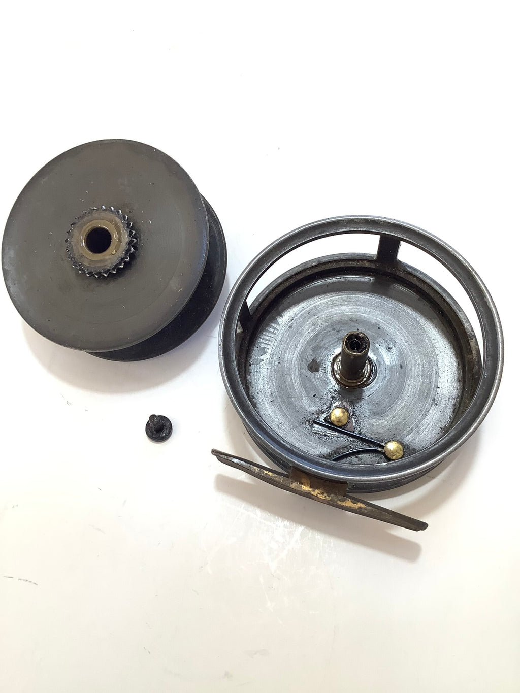 Antique W.H.HAMLIN ANGLERS DEPOT OF CHELTENHAM Fly Reel