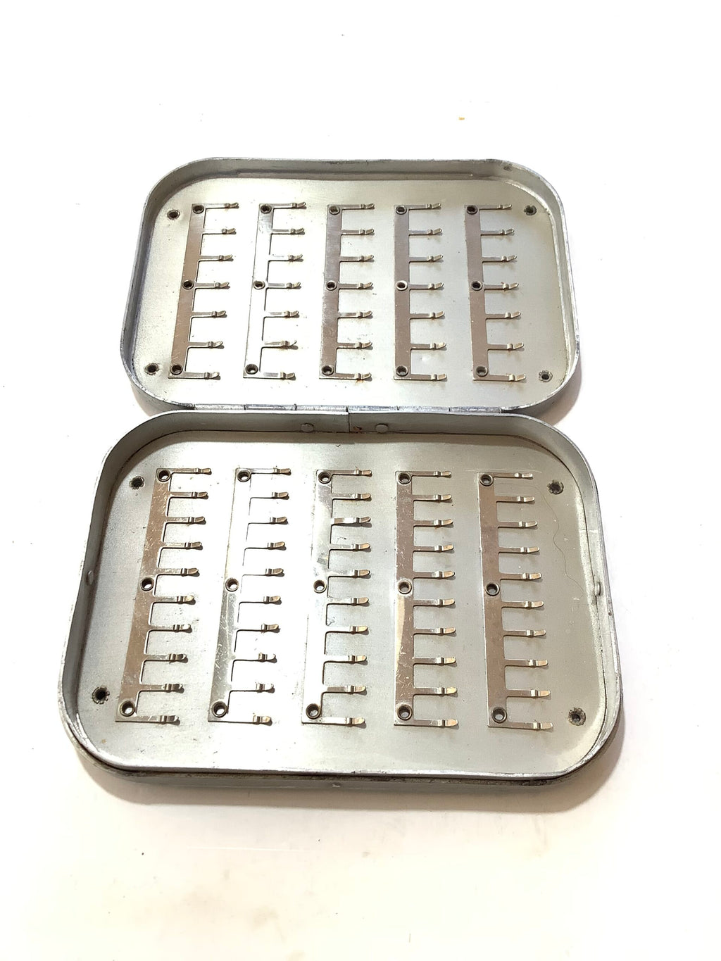 Vintage Hardy Bros trout fly clip Box
