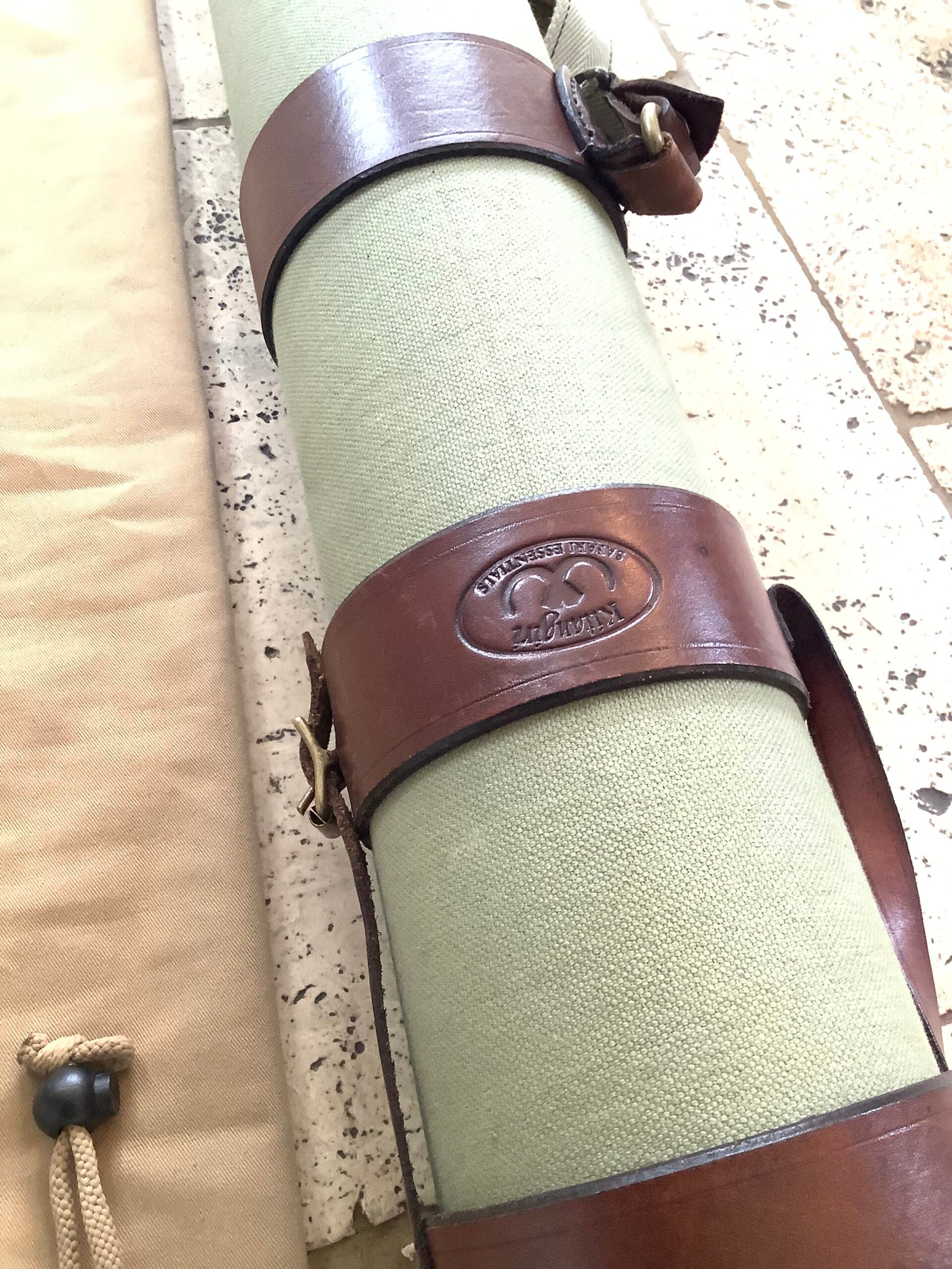 Highest Quality KITANGIRI Canvas Leather Multi-Rod Carrier