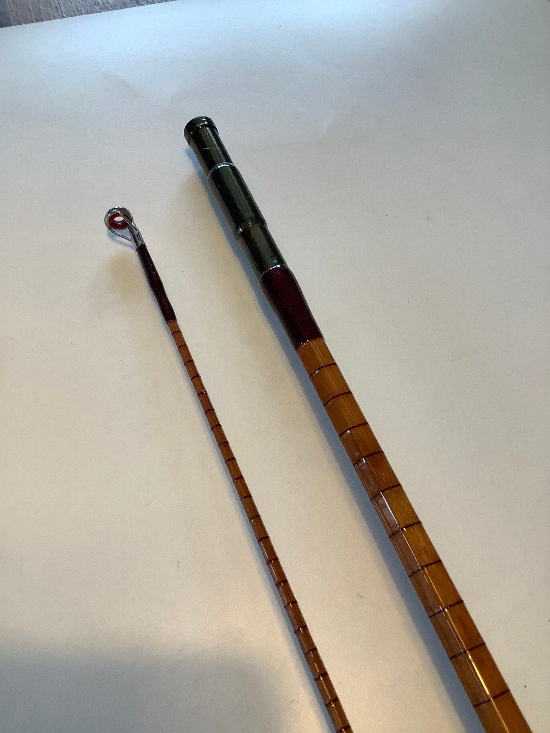 Davenport & Fordham’s Avon built cane rod in superb condition 10ft having intermediate whippings