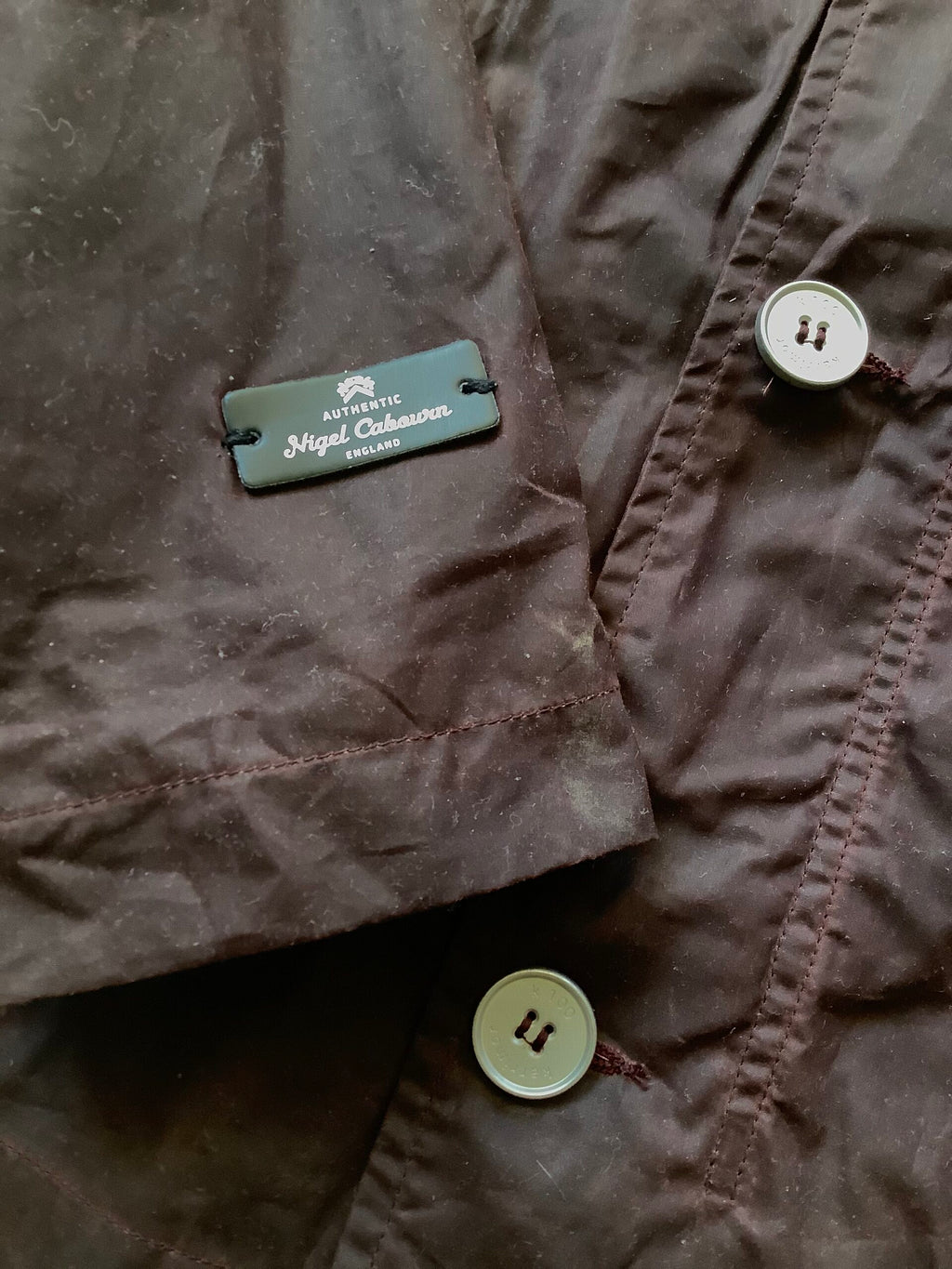 New with tags RRP £560 Nigel Cabourn limited edition waxed rucksack jacket