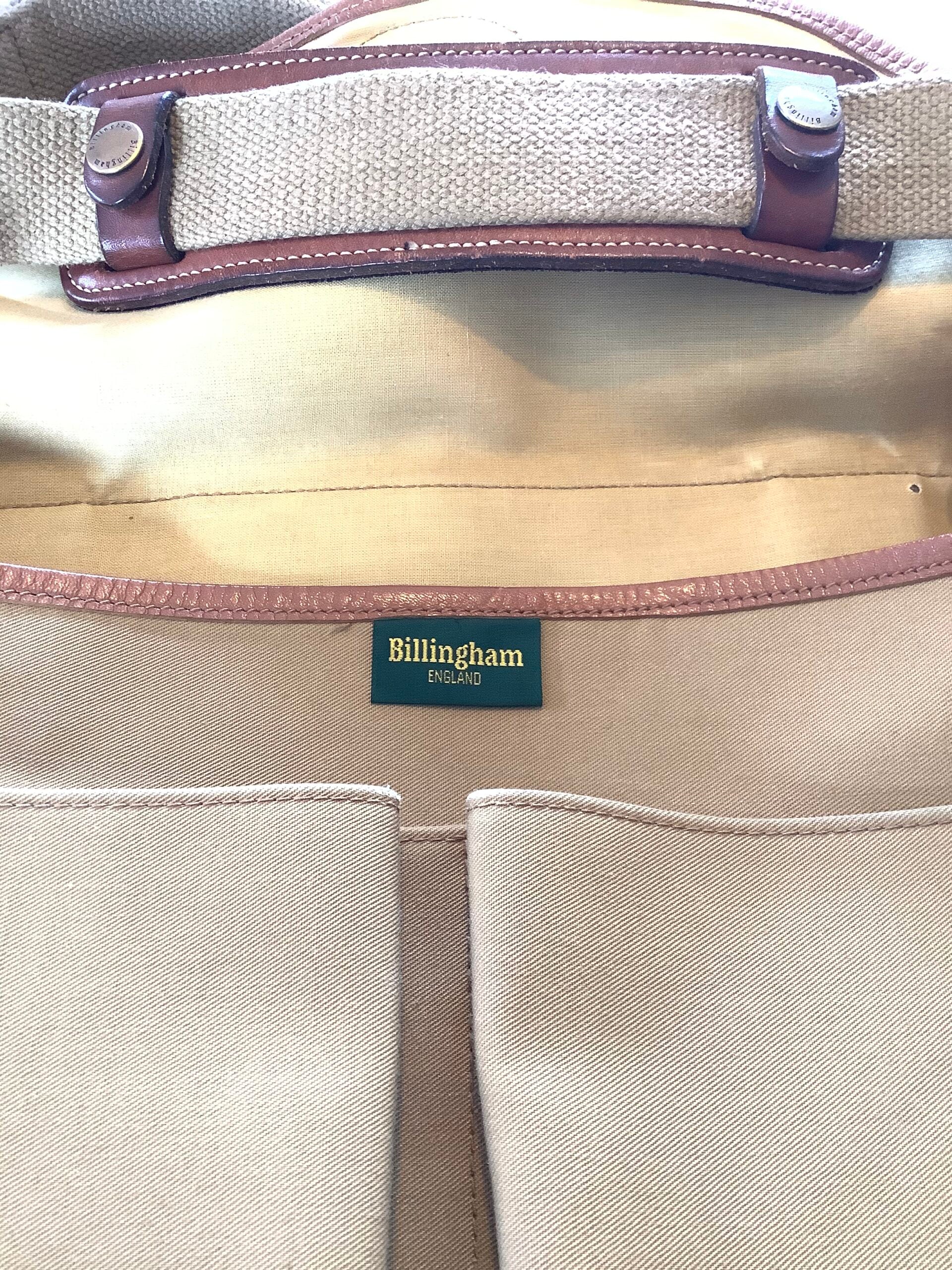 Rare Billingham Game/Anglers Bag