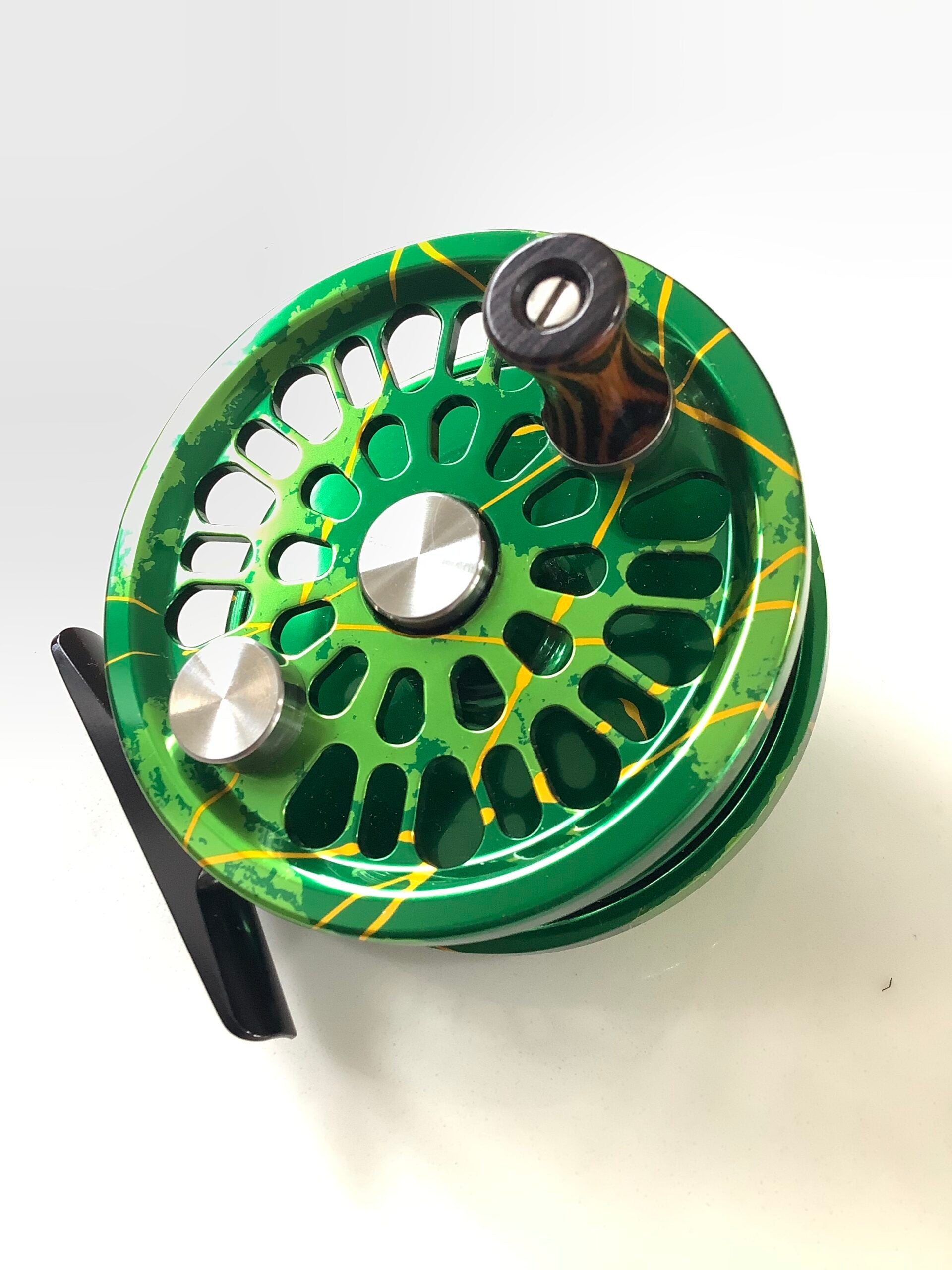 ABEL No.1 Rare Artistic Graphic Design Fly Reel