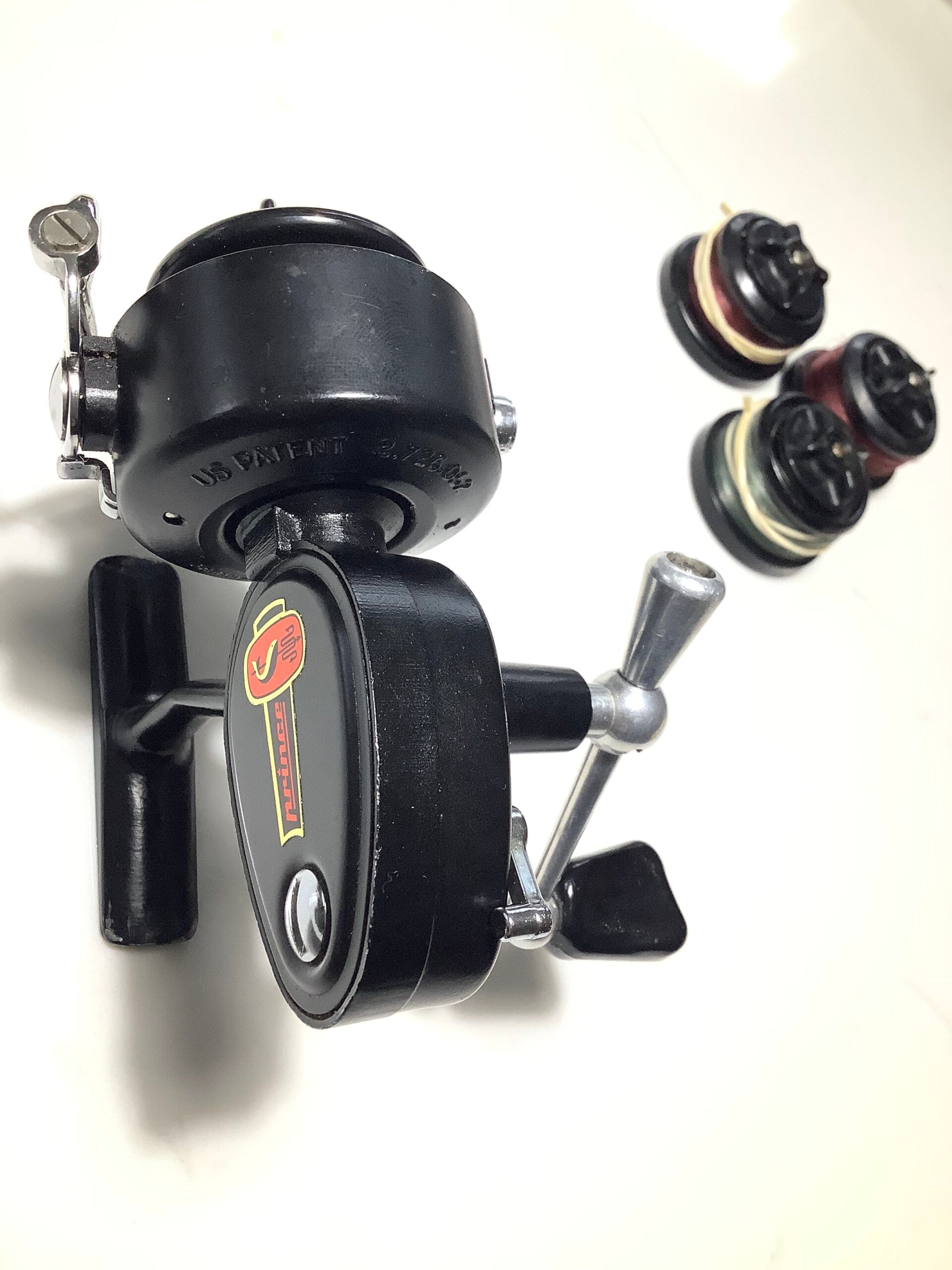 Vintage Mitchell 308 Reel with 3 x Spools