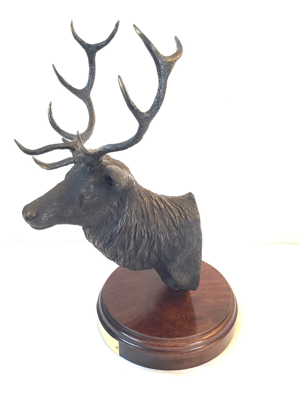 Limited Edition Bronze STAG By WILLIE FORBES Royal Taxidermist at Balmoral and Wildlife Artist in Braemar)
