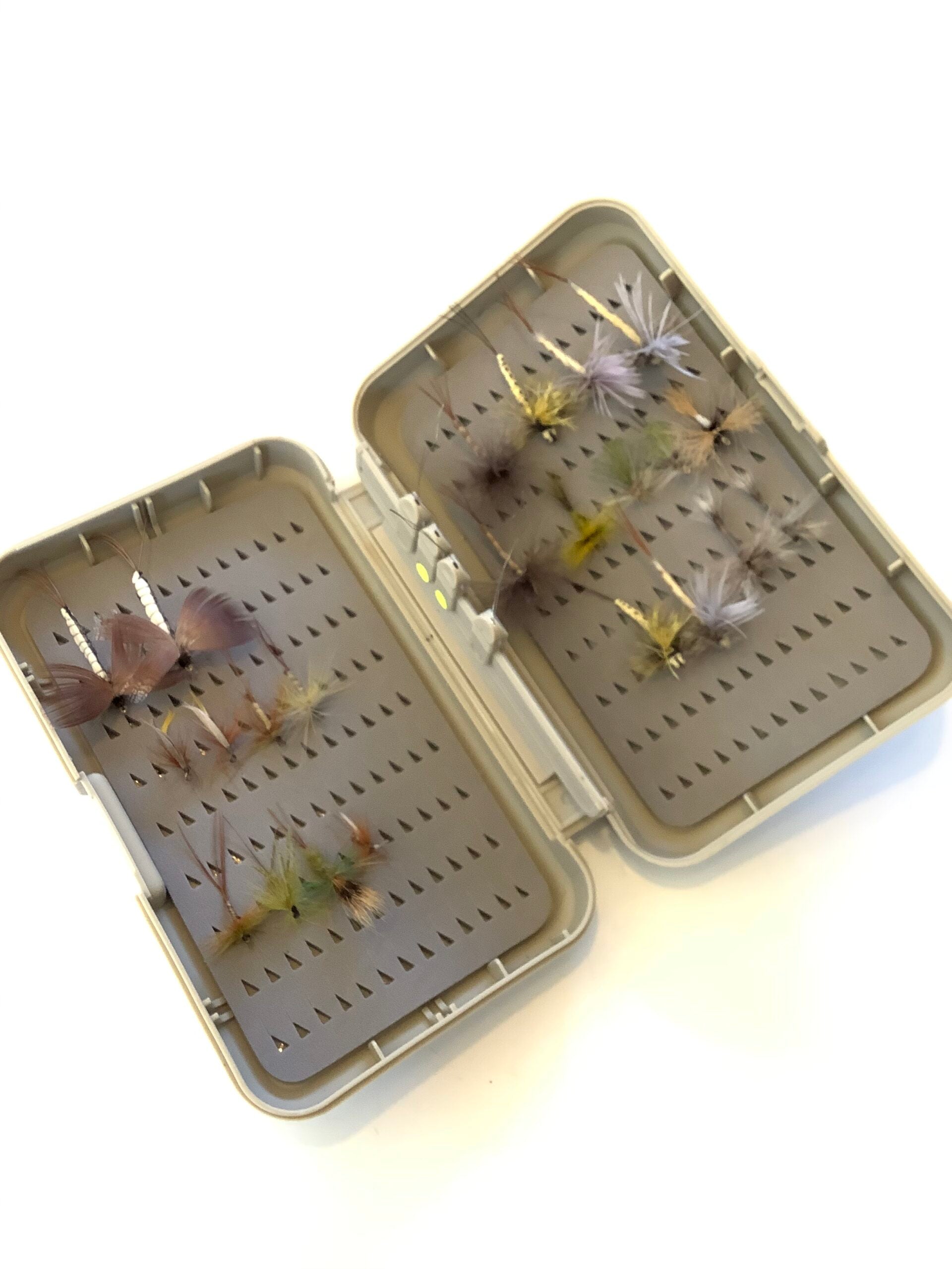 Orvis Fly Box with  Dry flies