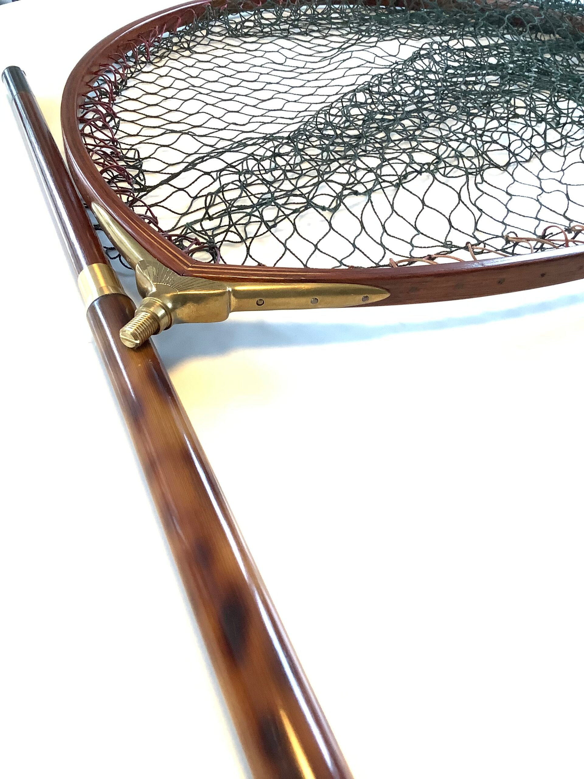 Very Rare Mr Crabtree Large Landing net by Master Craftsman LESZEK DELAG