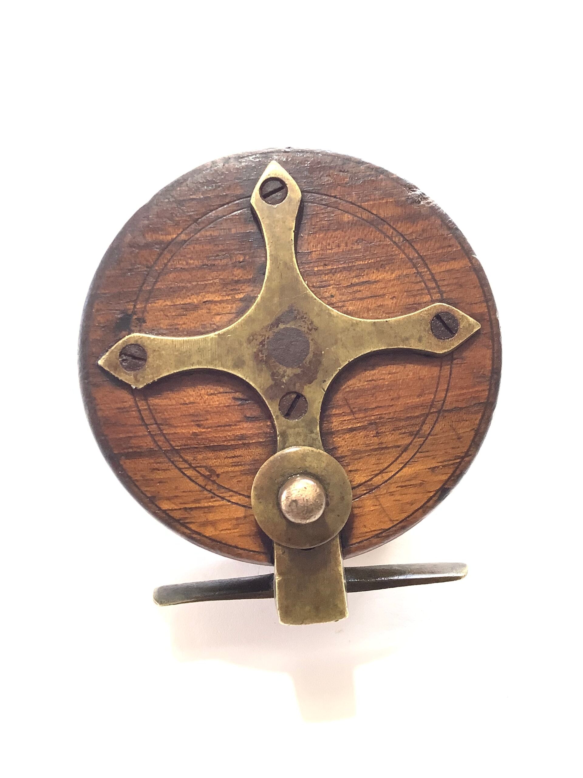 Antique Slater Latch 3” Centrepin Reel
