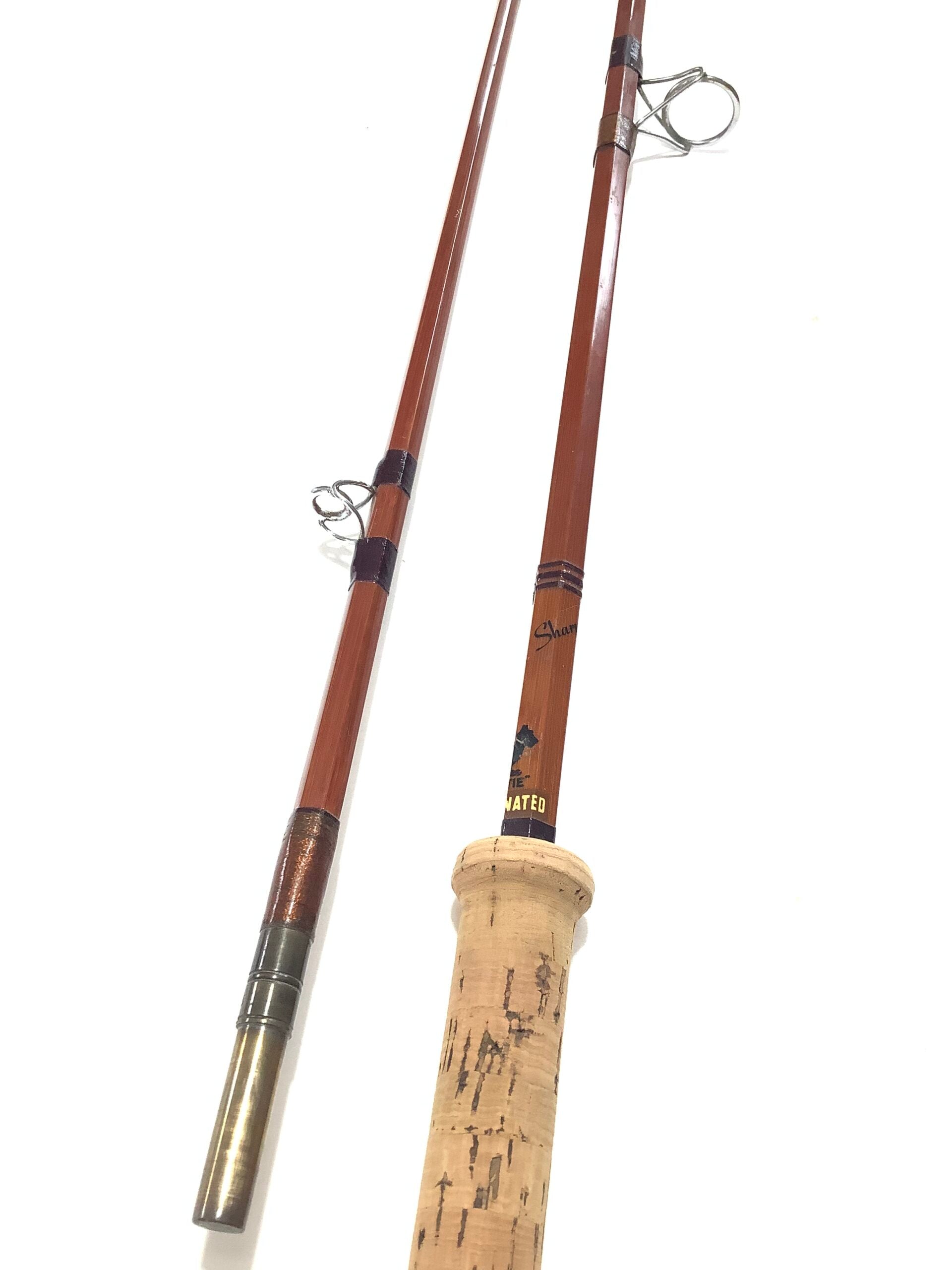 SHARPES OF ABERDEEN 9ft Spinning Rod Built Cane Rod/ Carp Stalker