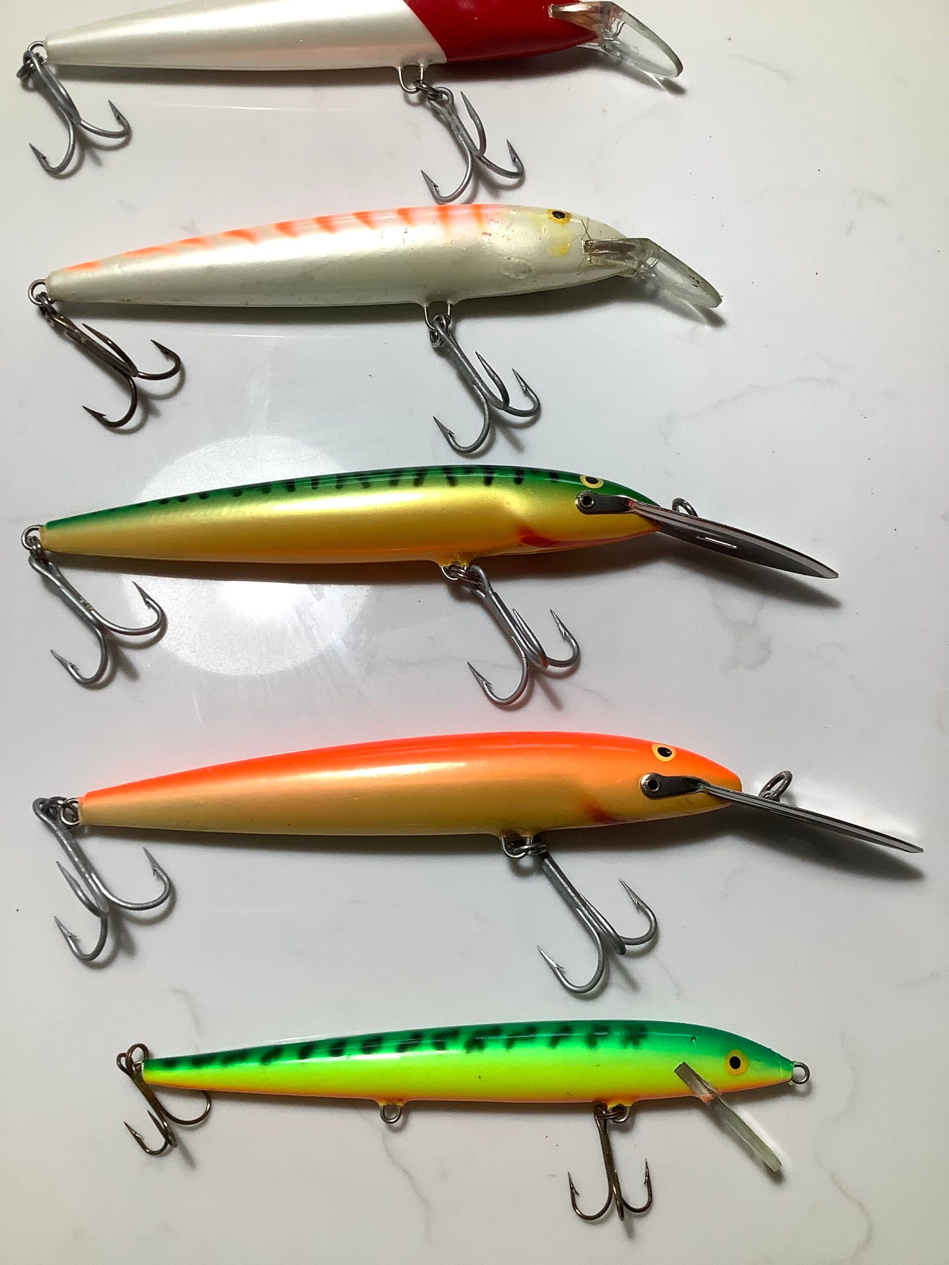 Large Size RAPALA Lures x 5
