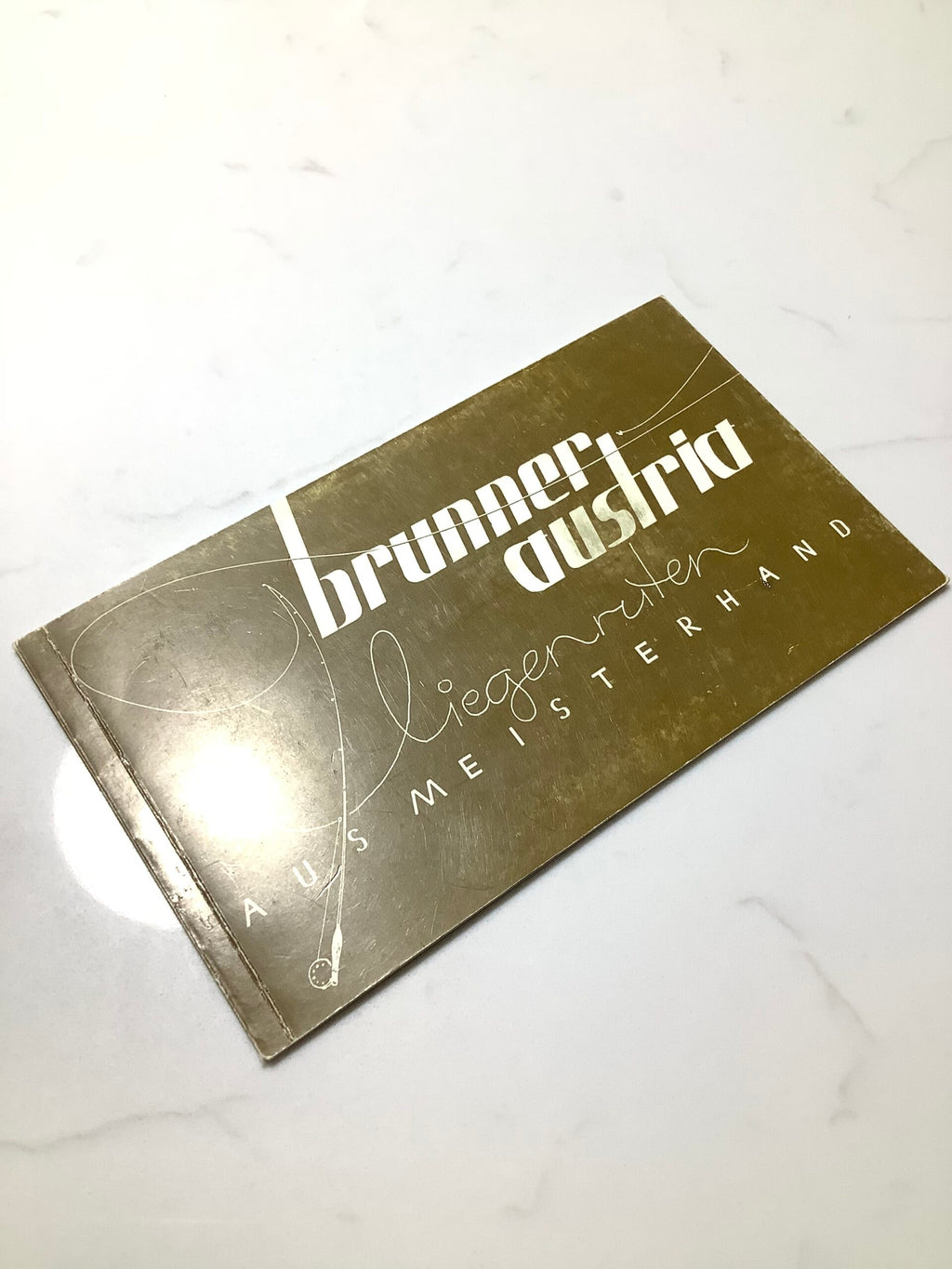 Rare WALTER BRUNNER Fly Rods Catalogue