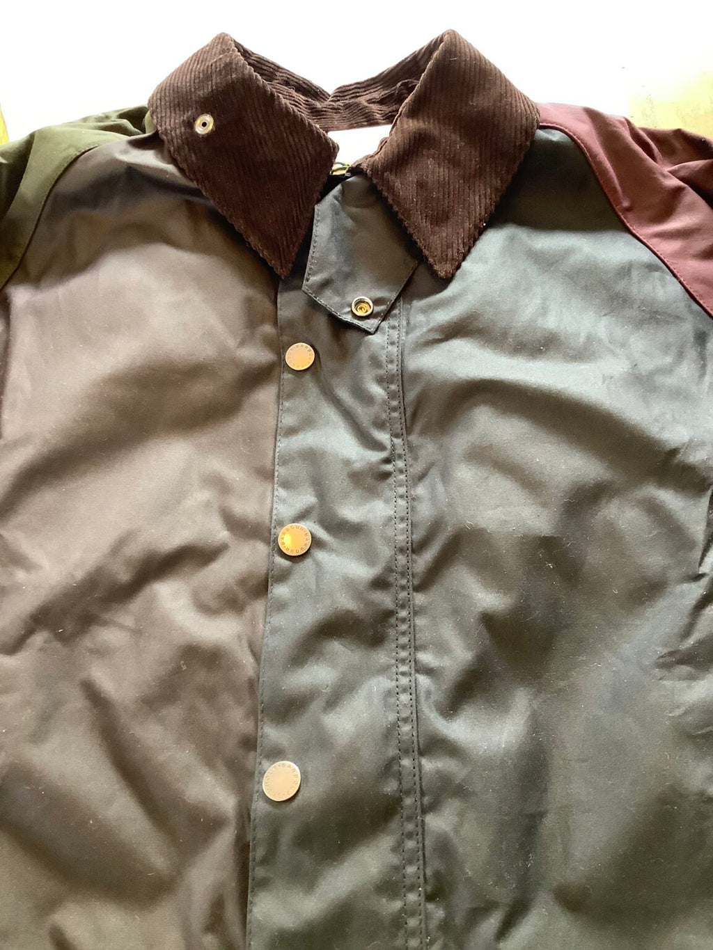 Brand New Rare Barbour NOAH waxed Coat with fleece Liner