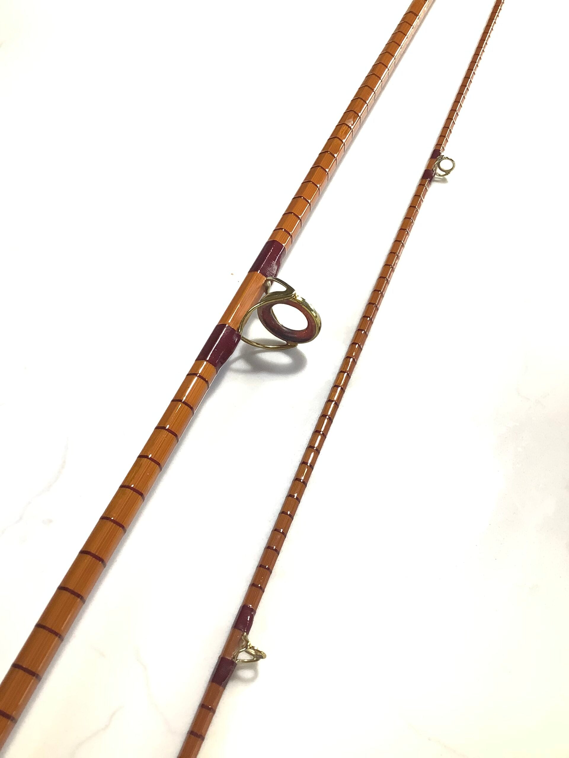 Excellent B.JAMES Richard Walker MKIV AVON Built cane Rod