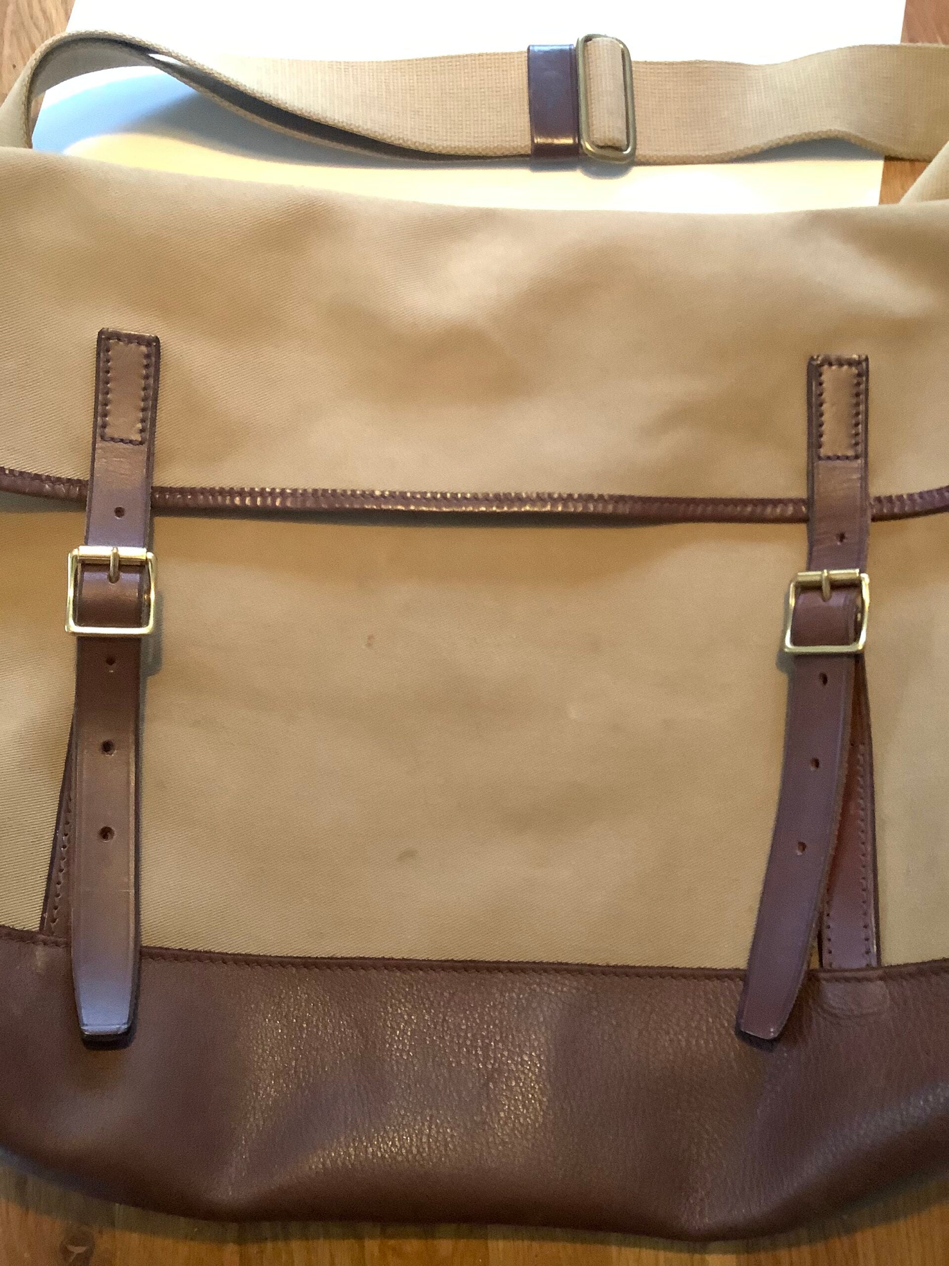Brady leather Canvas Sportsman’s Bag