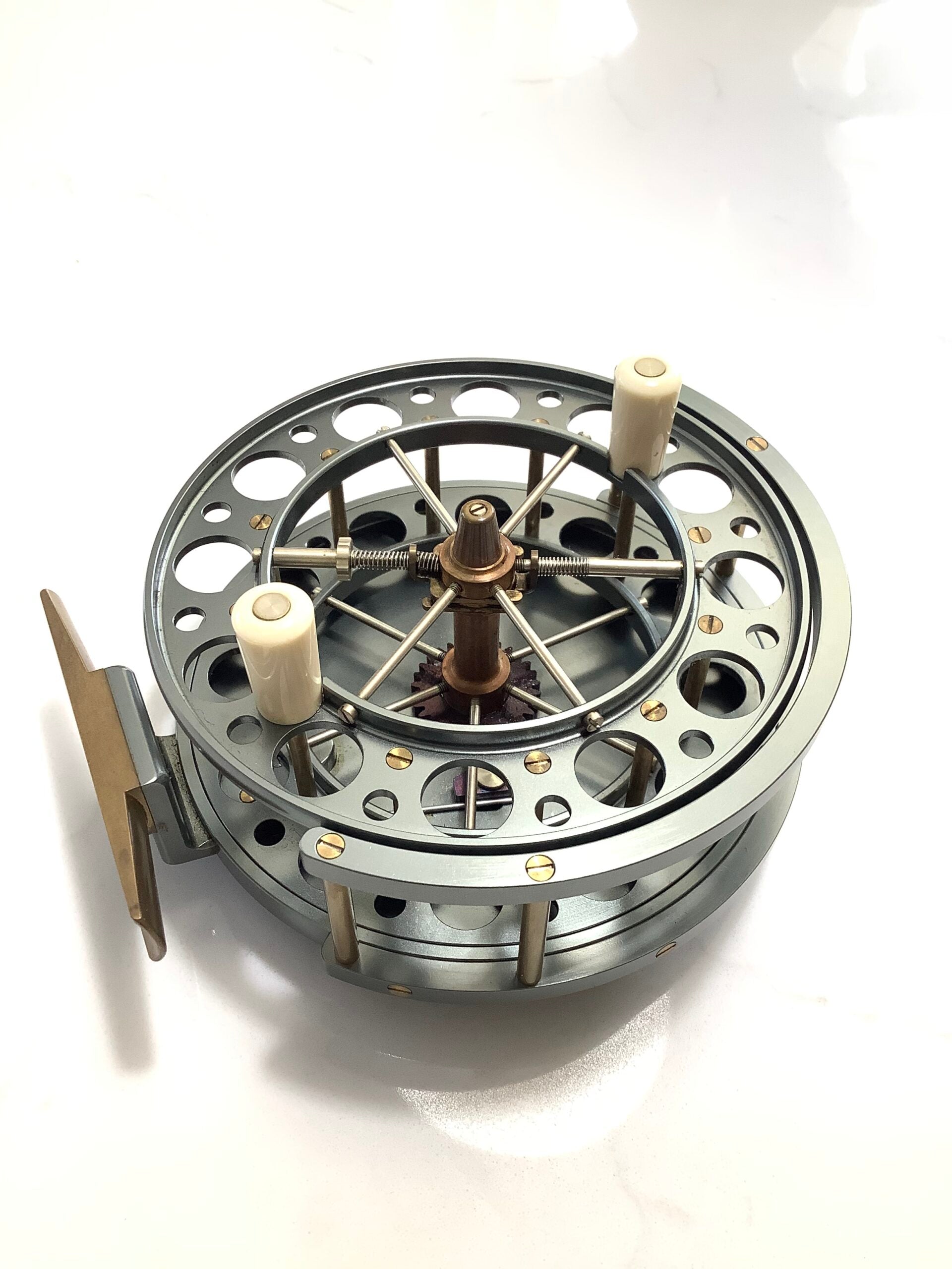 Rare CHRIS LYTHE “ AJP DELUXE “ Centrepin with Line Guide