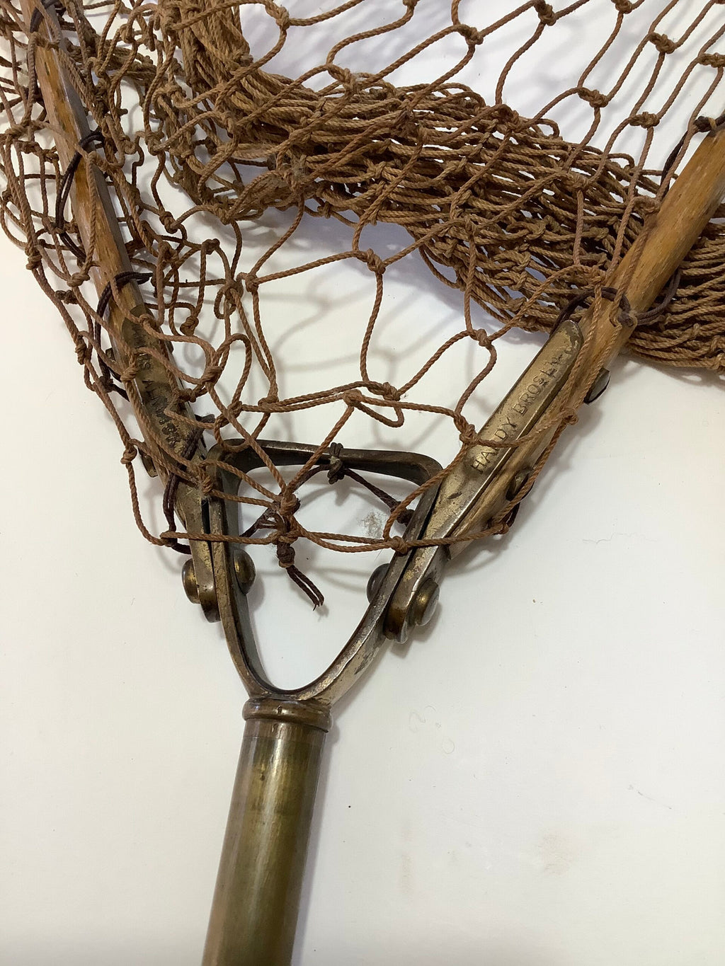 Antique Hardy Bros Landing Net