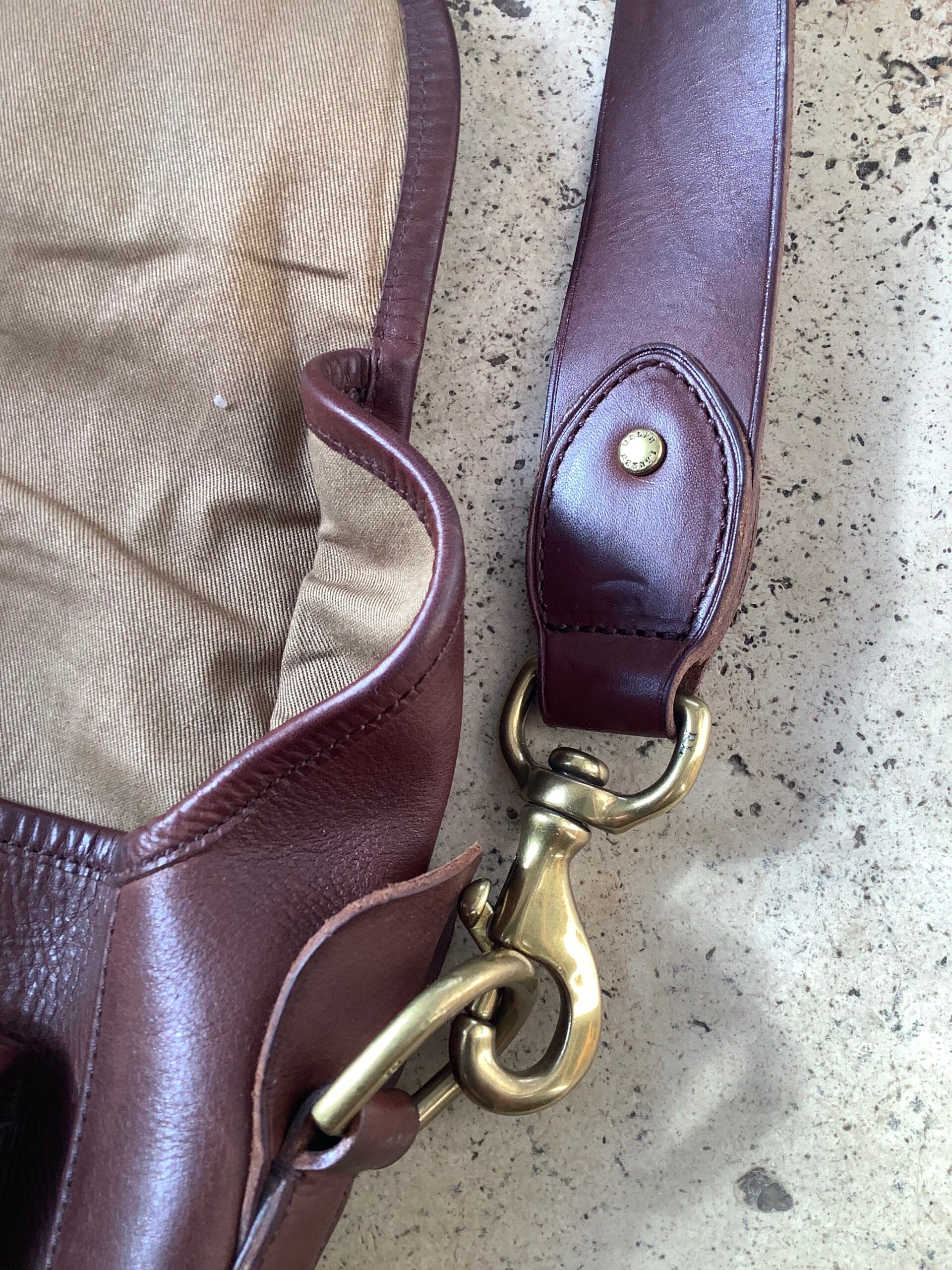 Rare Ralph Lauren “Heritage Fisherman’s” Bag Full leather New with Tags