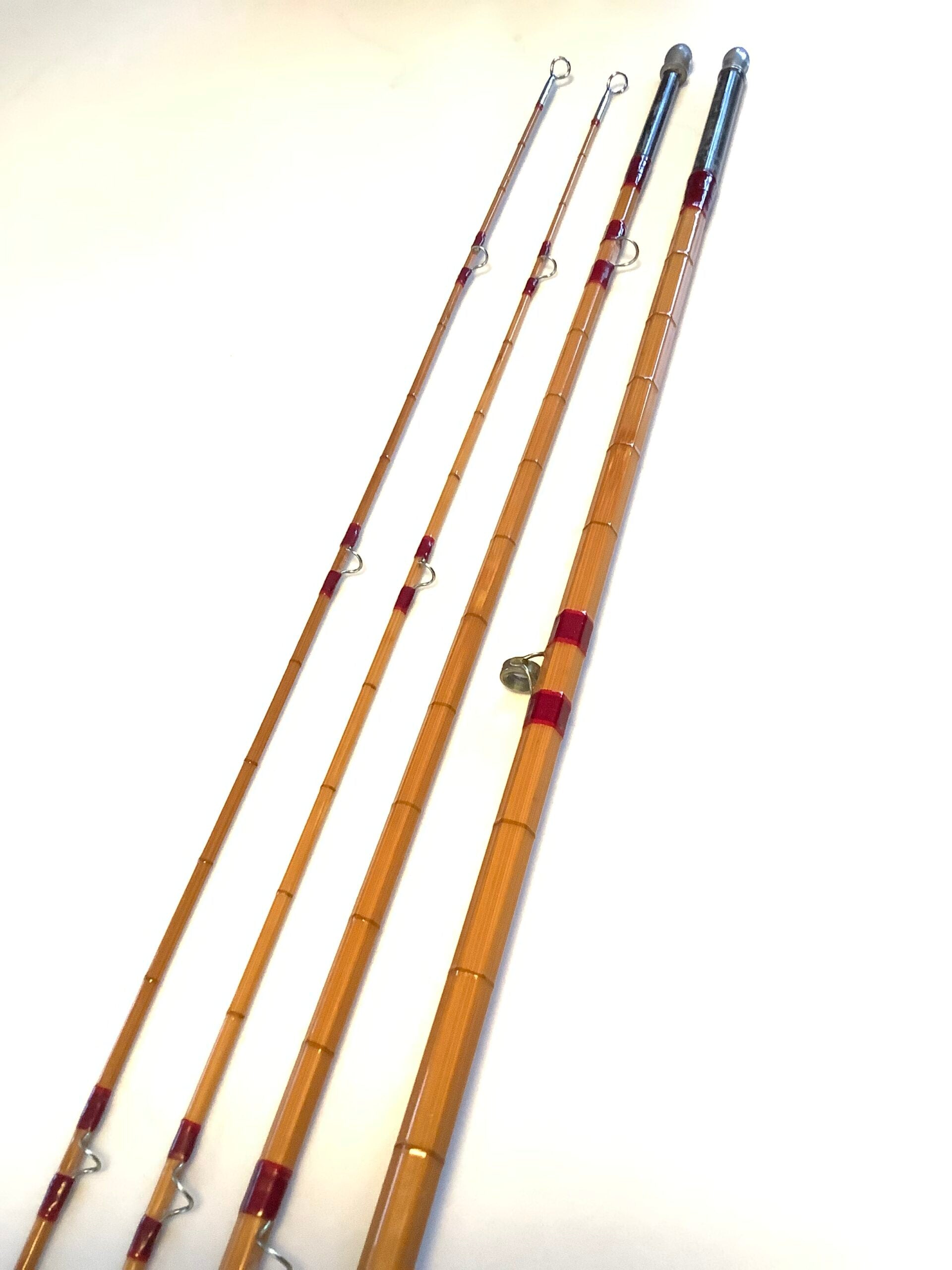 Hardy Bros J.J.H TRIUMPH 8ft 9” Palakona Fly Rod with twin Tips Leather Case