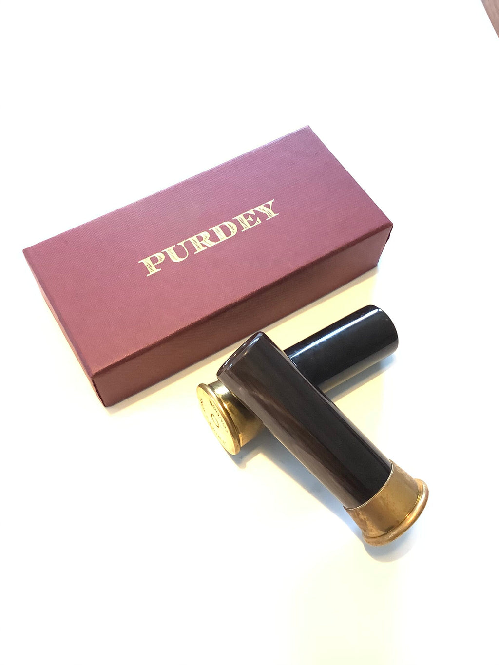 James Purdey Large Buffalo Horn Cruet Set
