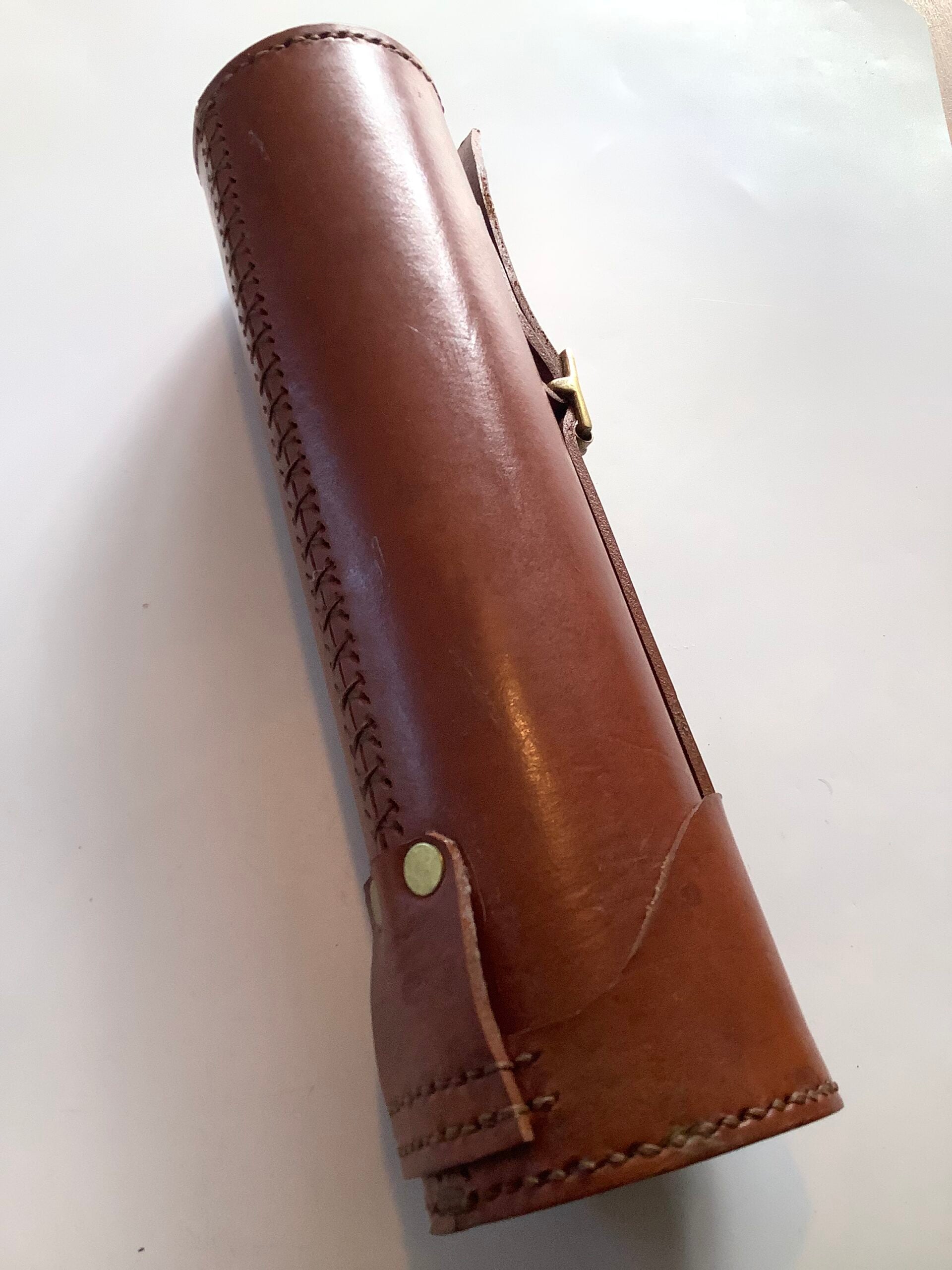 Brett Parsons Hand made Bridal Leather Float Carrier