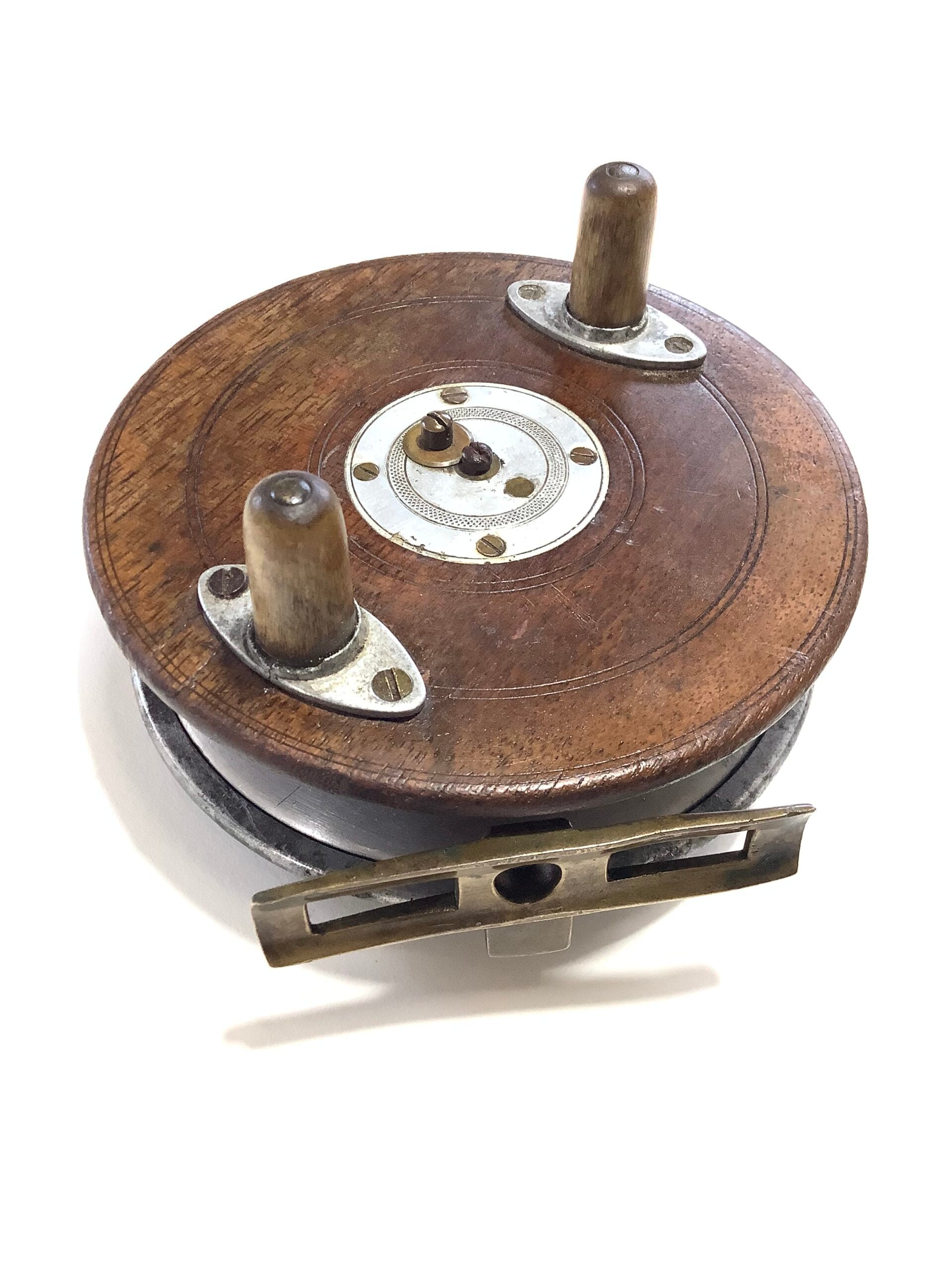 Antique Slater Latch ZEPHYR 41/2” Centrepin Reel