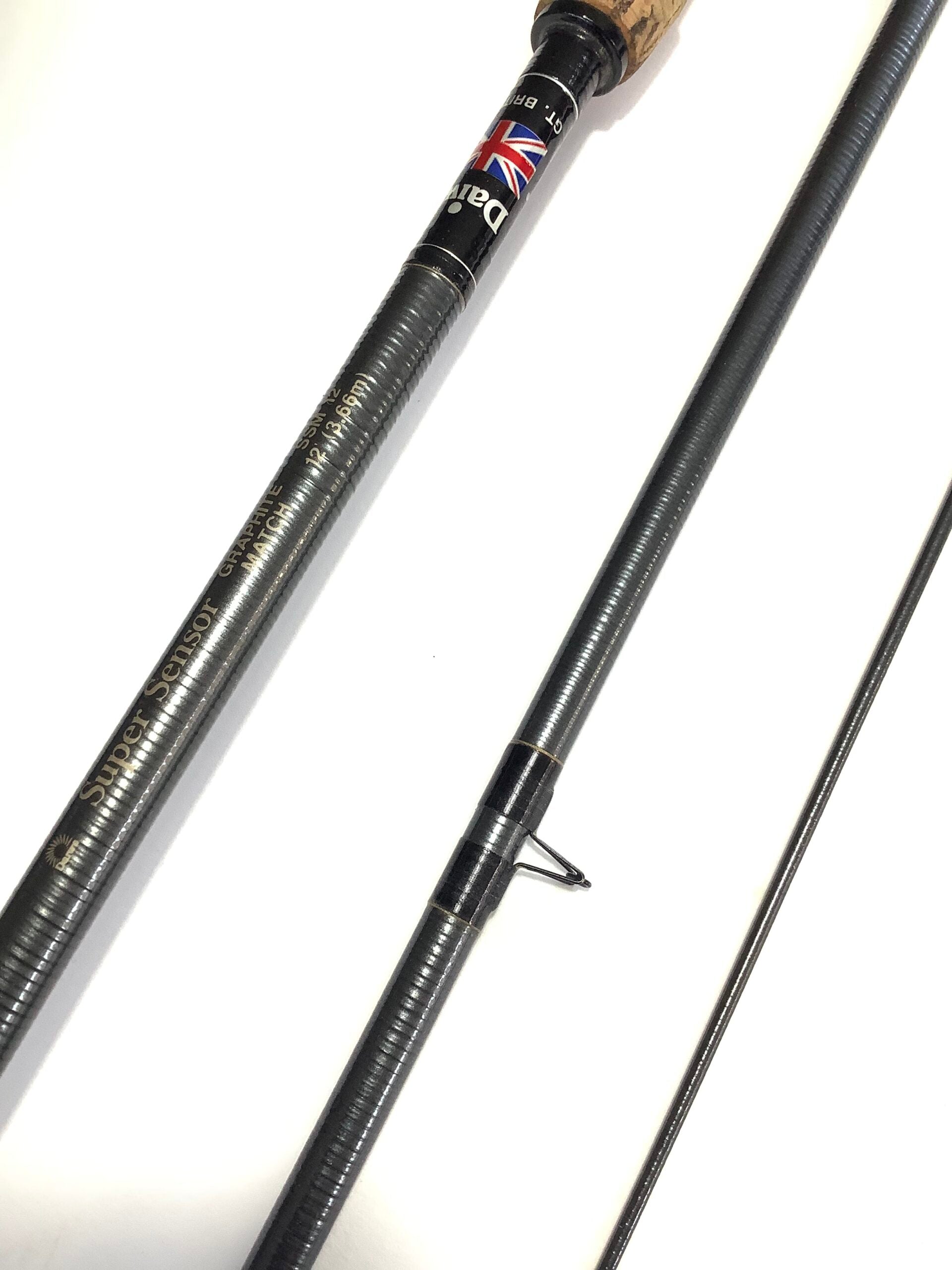 Vintage DAIWA SUPER SENSOR Graphite Match 12ft Rod