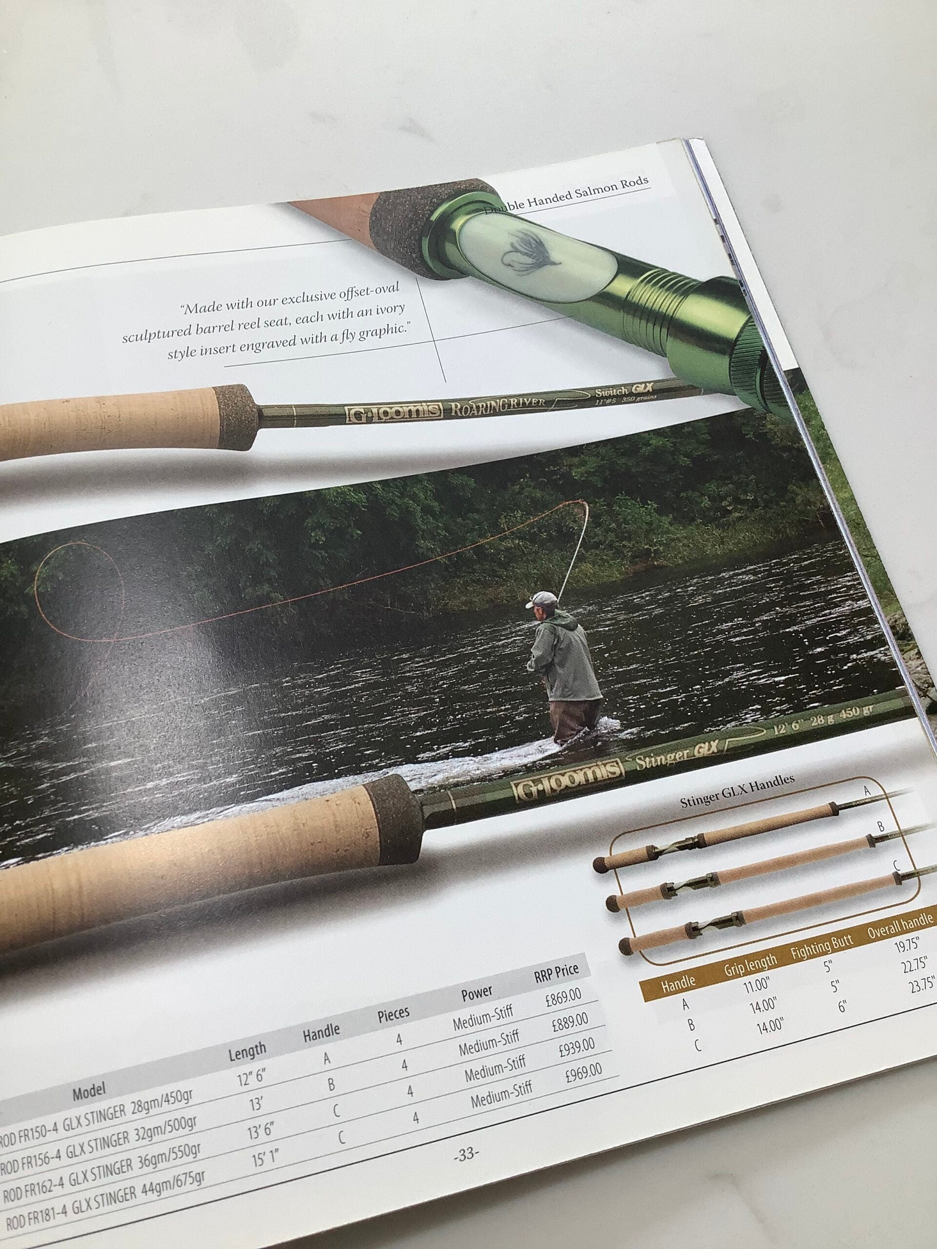 G.LOOMIS ROARING RIVER GLX DREDGER 13ft 4” # 7/8 Fly Rod