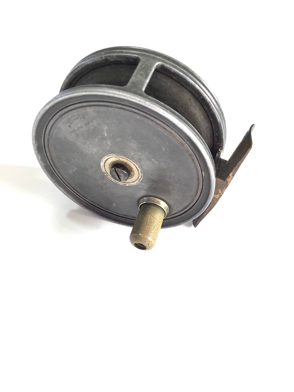 Antique W.H.HAMLIN ANGLERS DEPOT OF CHELTENHAM Fly Reel