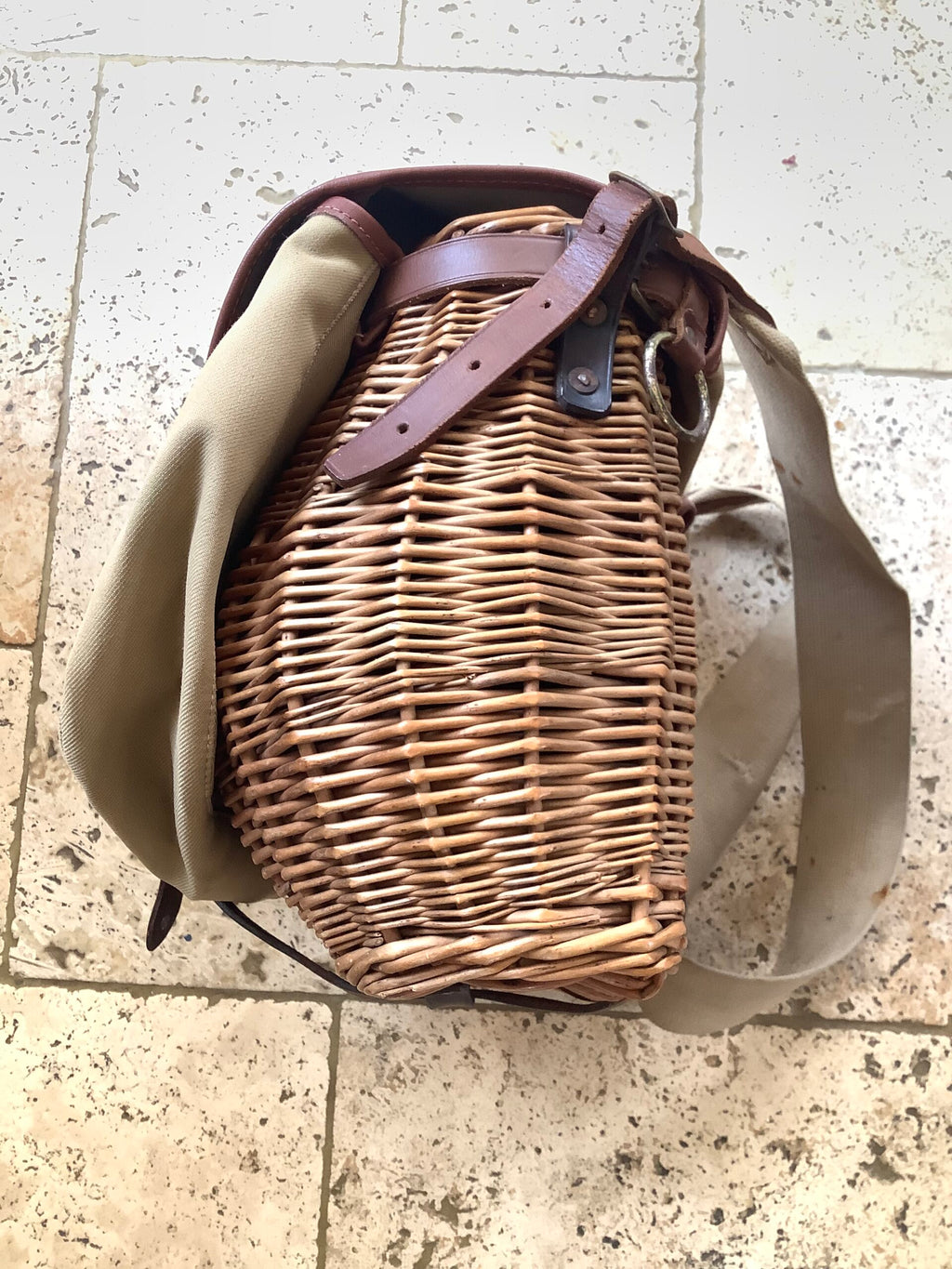 Vintage Brady Conway Fisherman’s Creel/Bag