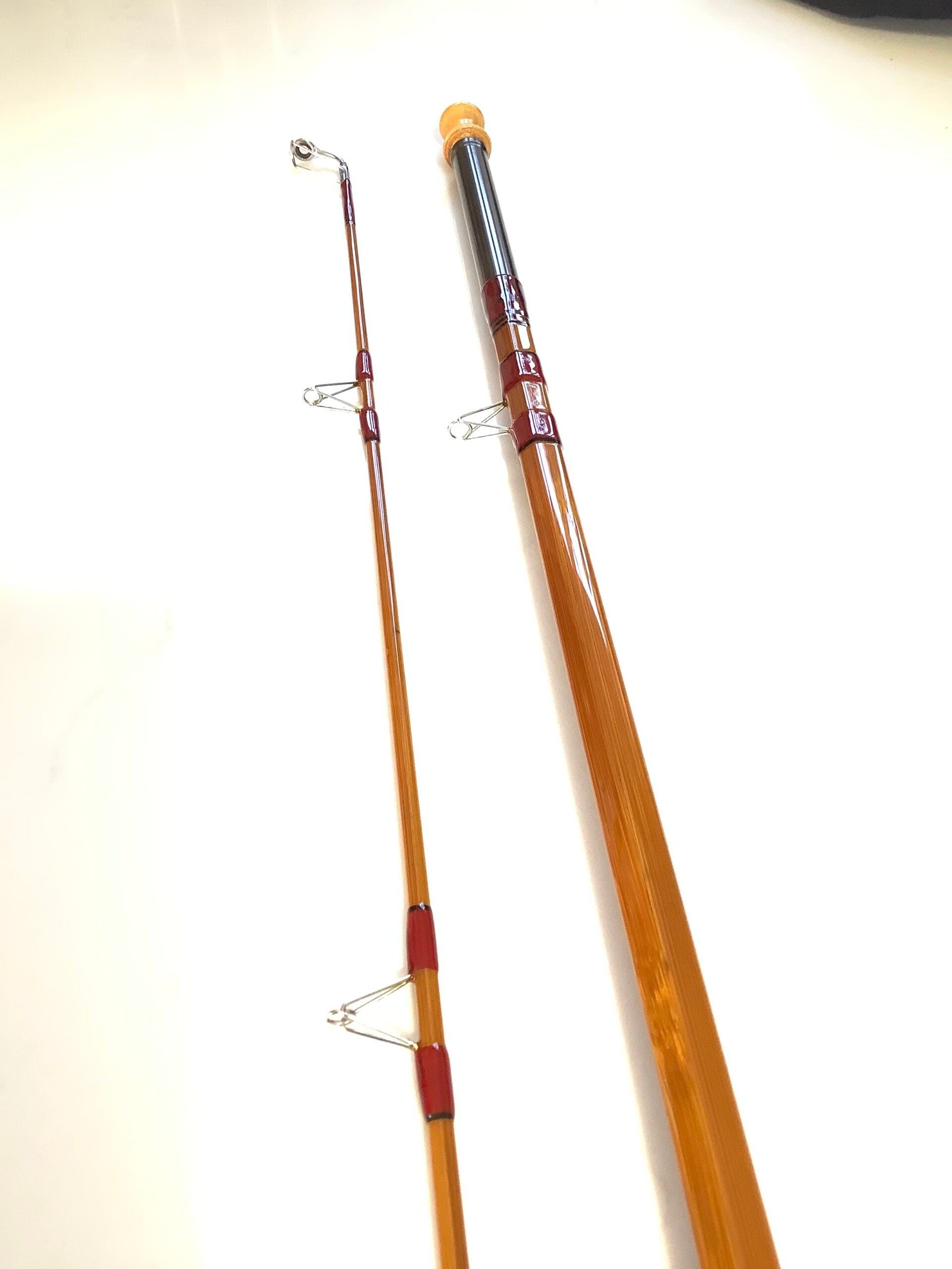 Edward Barder Rod Company “ THE CHRIS YATES MERLIN “Rare HOLLOW BUILT Ltd Edition Built Cane Rod