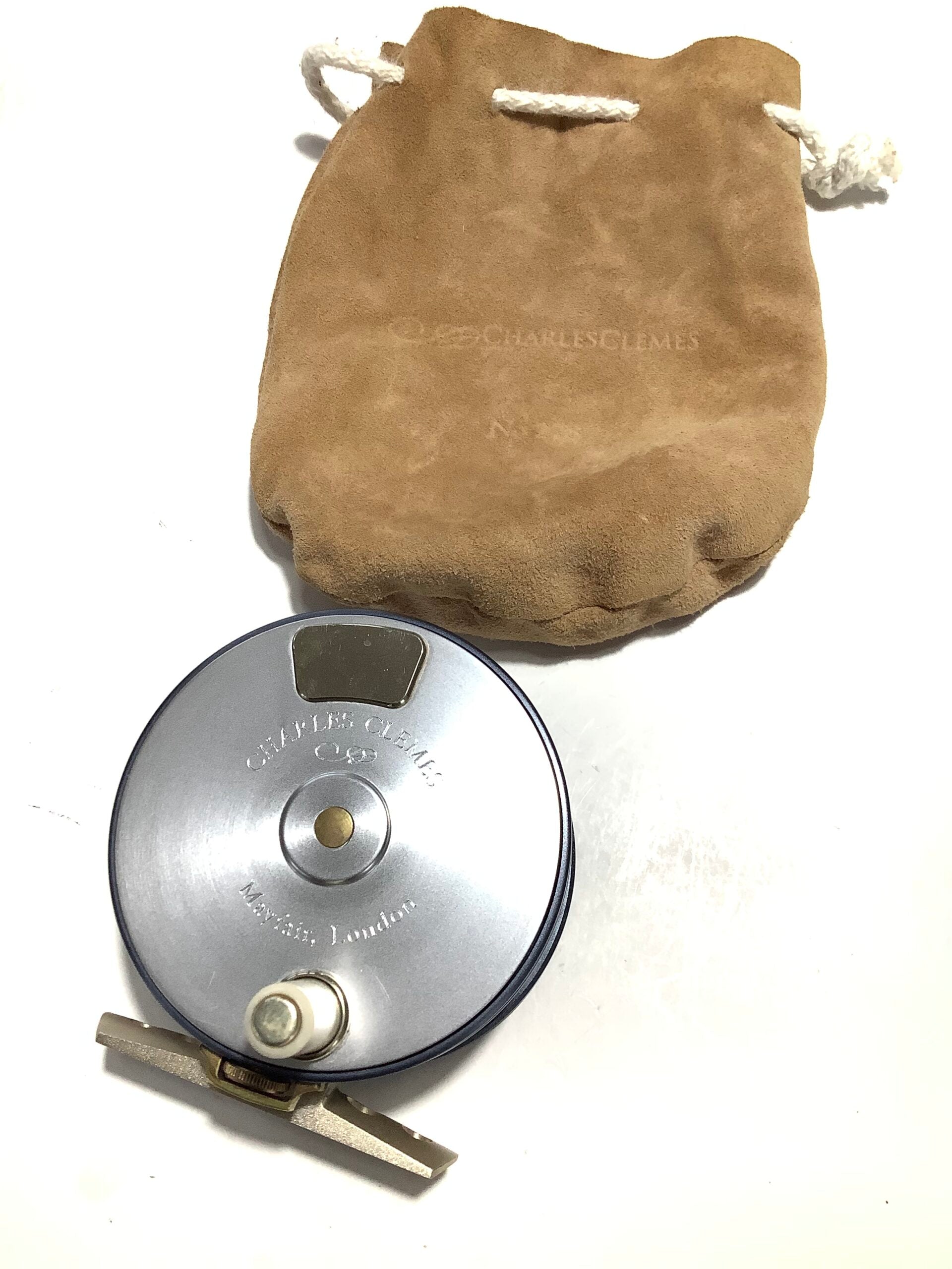 Rare CHARLES CLEMES of Mayfair London Fly Reel