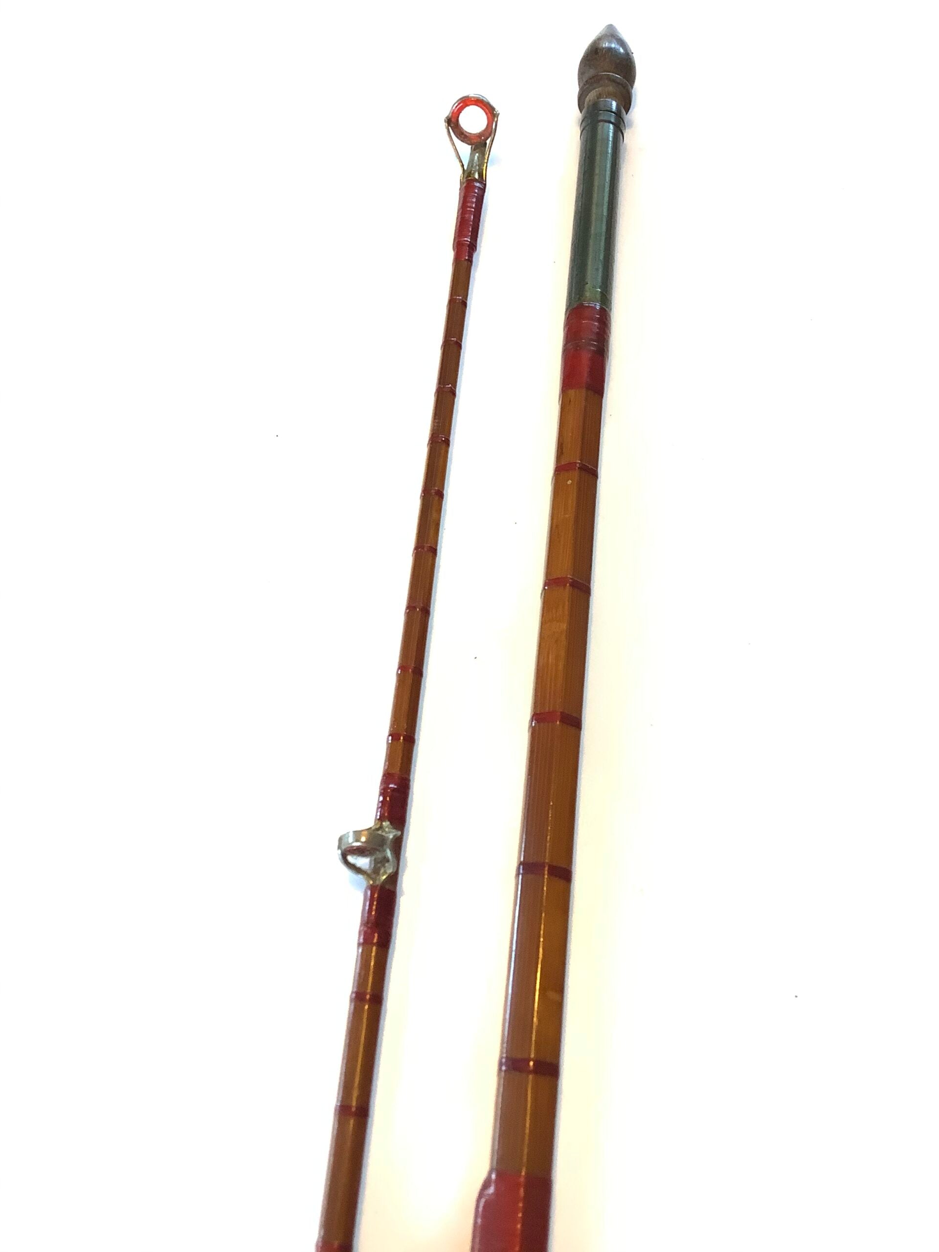 Very Rare Captain Croydon Bob Southwell built cane 7ft spinning/stalking rod in original condition
