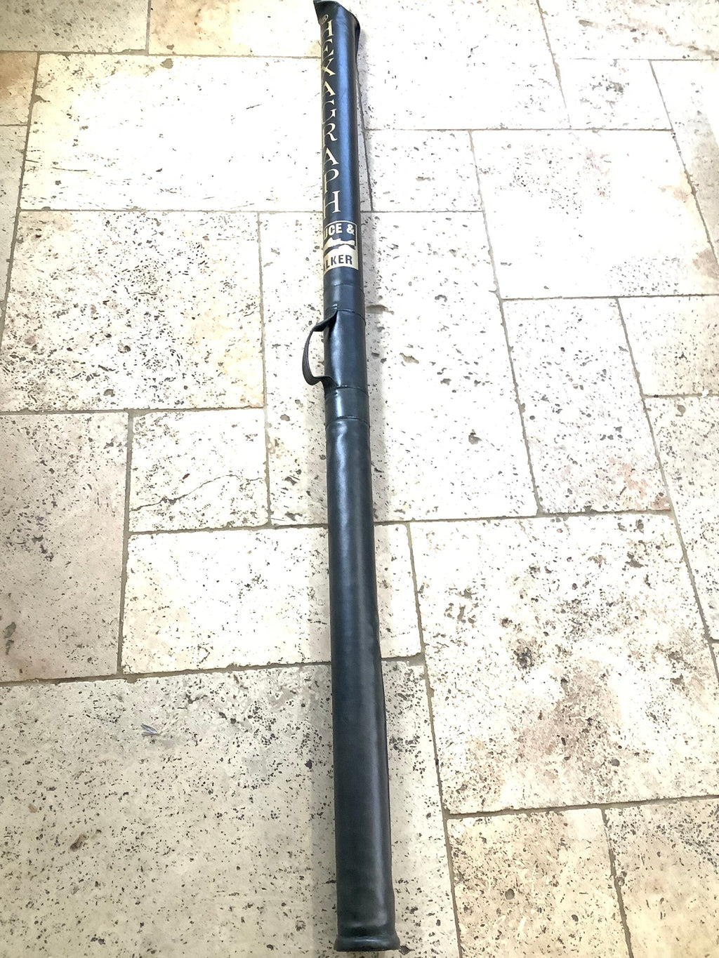Rare Bruce Walker Hexagraph Rod Carrier